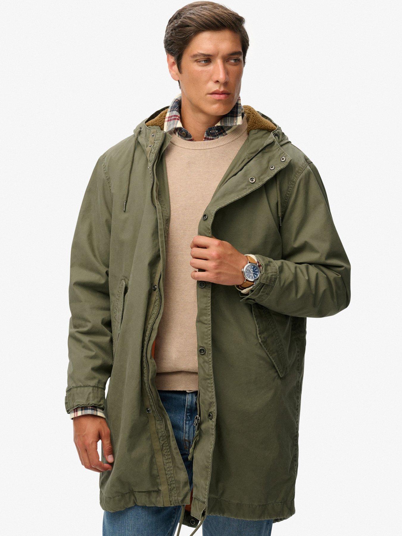  image of superdry-military-parka-green
