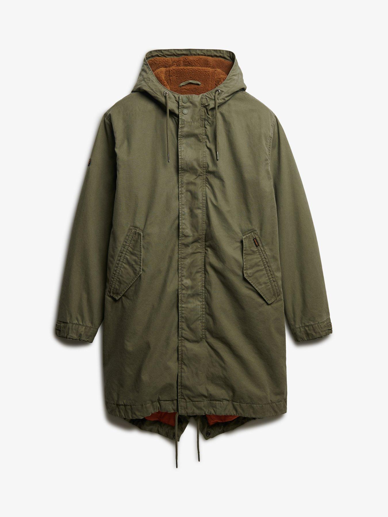 image of superdry-military-parka-green