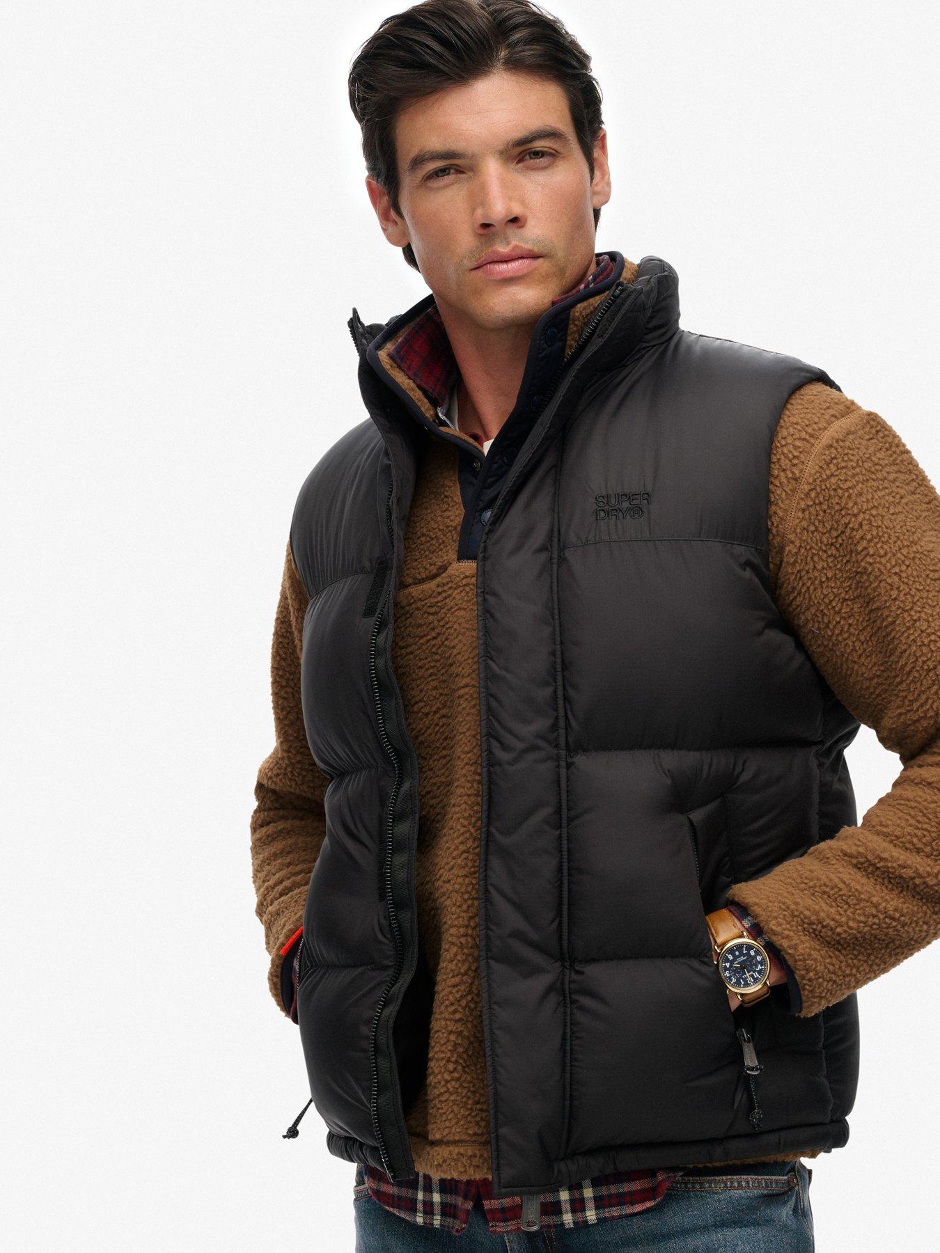  image of superdry-tech-padded-gilet-black