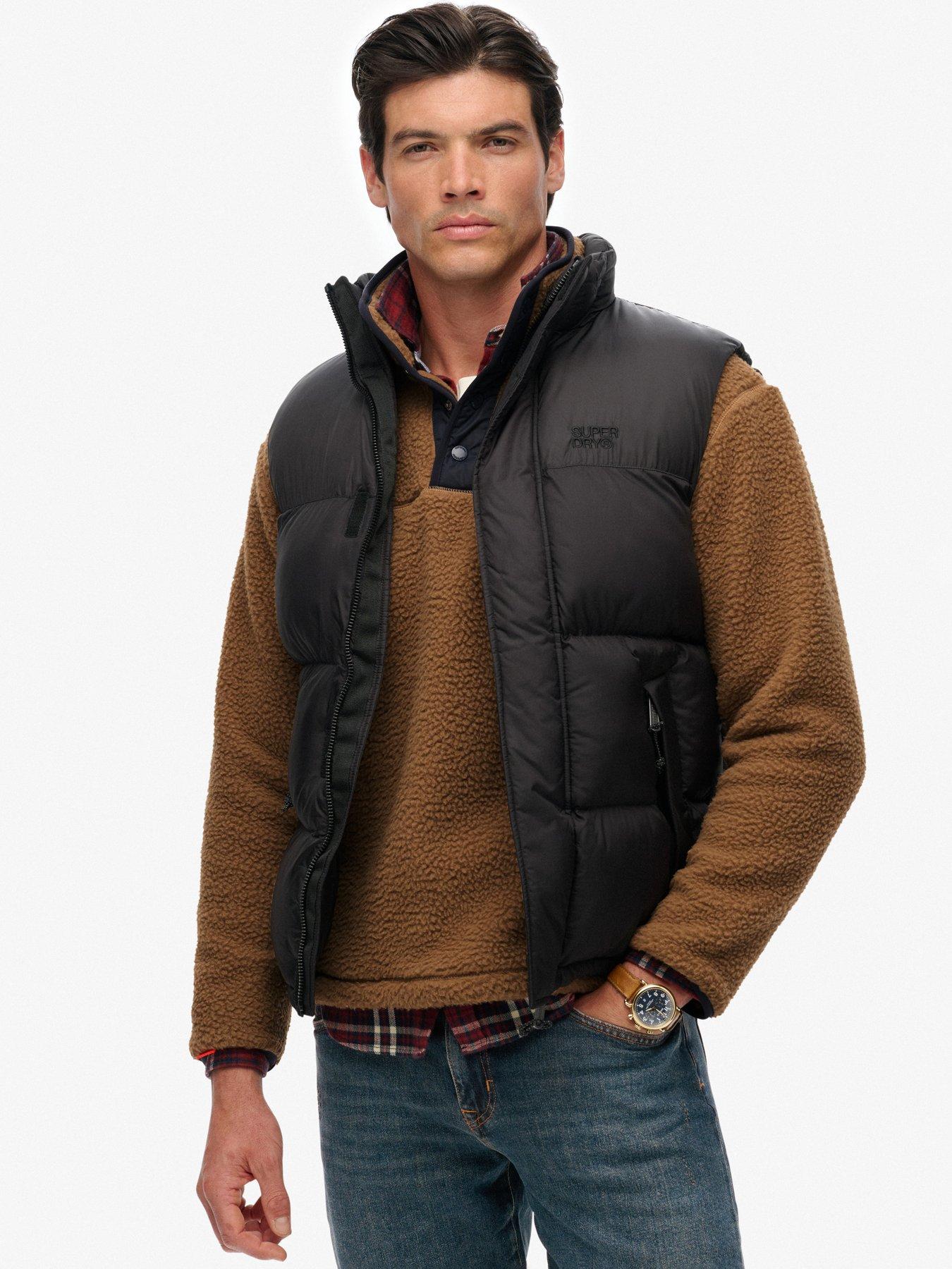  image of superdry-tech-padded-gilet-black