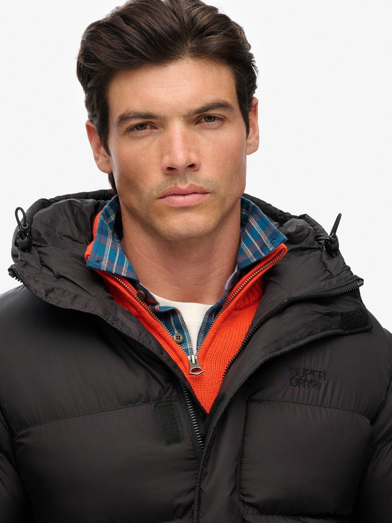 Image 4 of 4 of Superdry Hooded Tech Padded Jacket - Black
