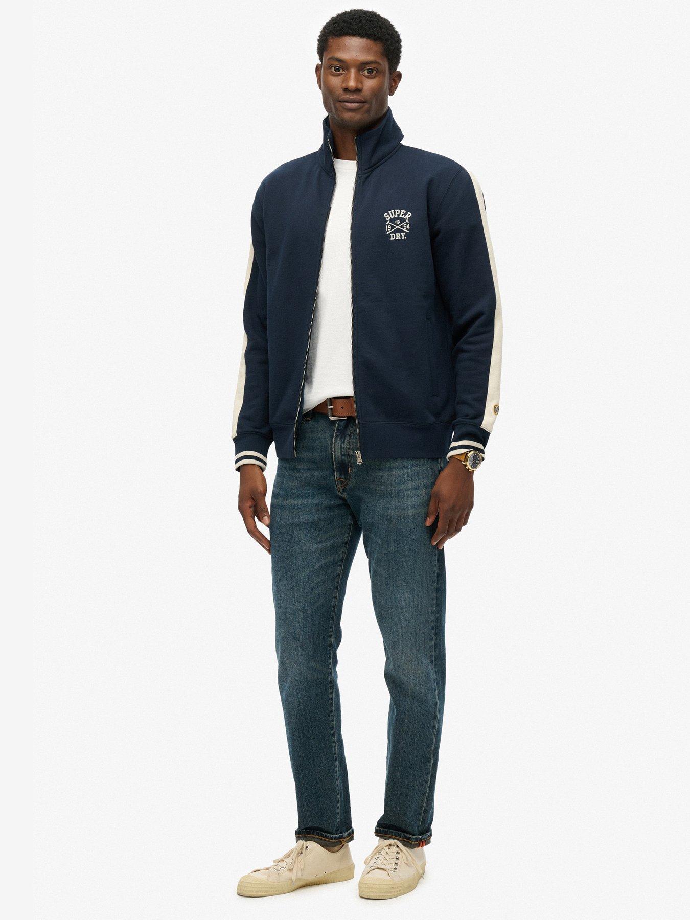 Image 3 of 6 of Superdry Athletic Club Track Top - Navy