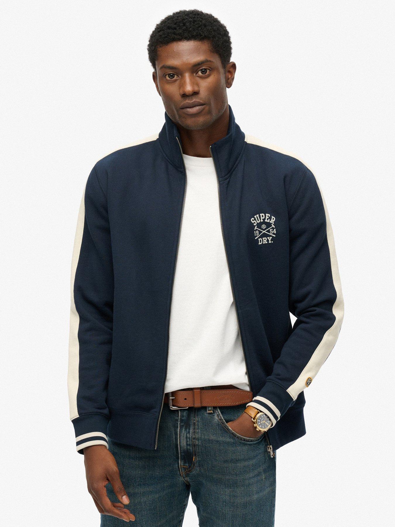 Image 4 of 6 of Superdry Athletic Club Track Top - Navy