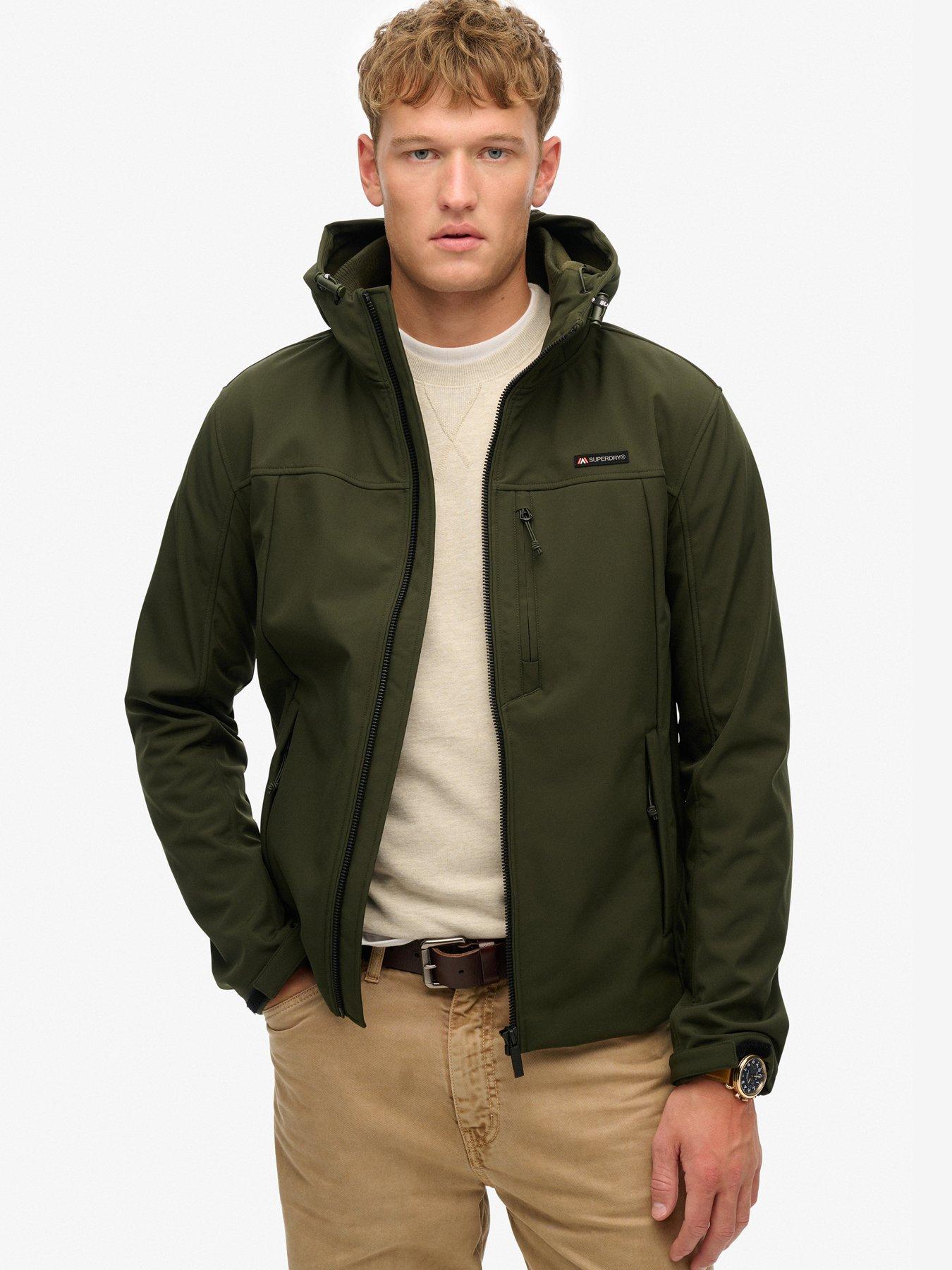Image 1 of 5 of Superdry Hooded Soft Shell Trekker Jacket