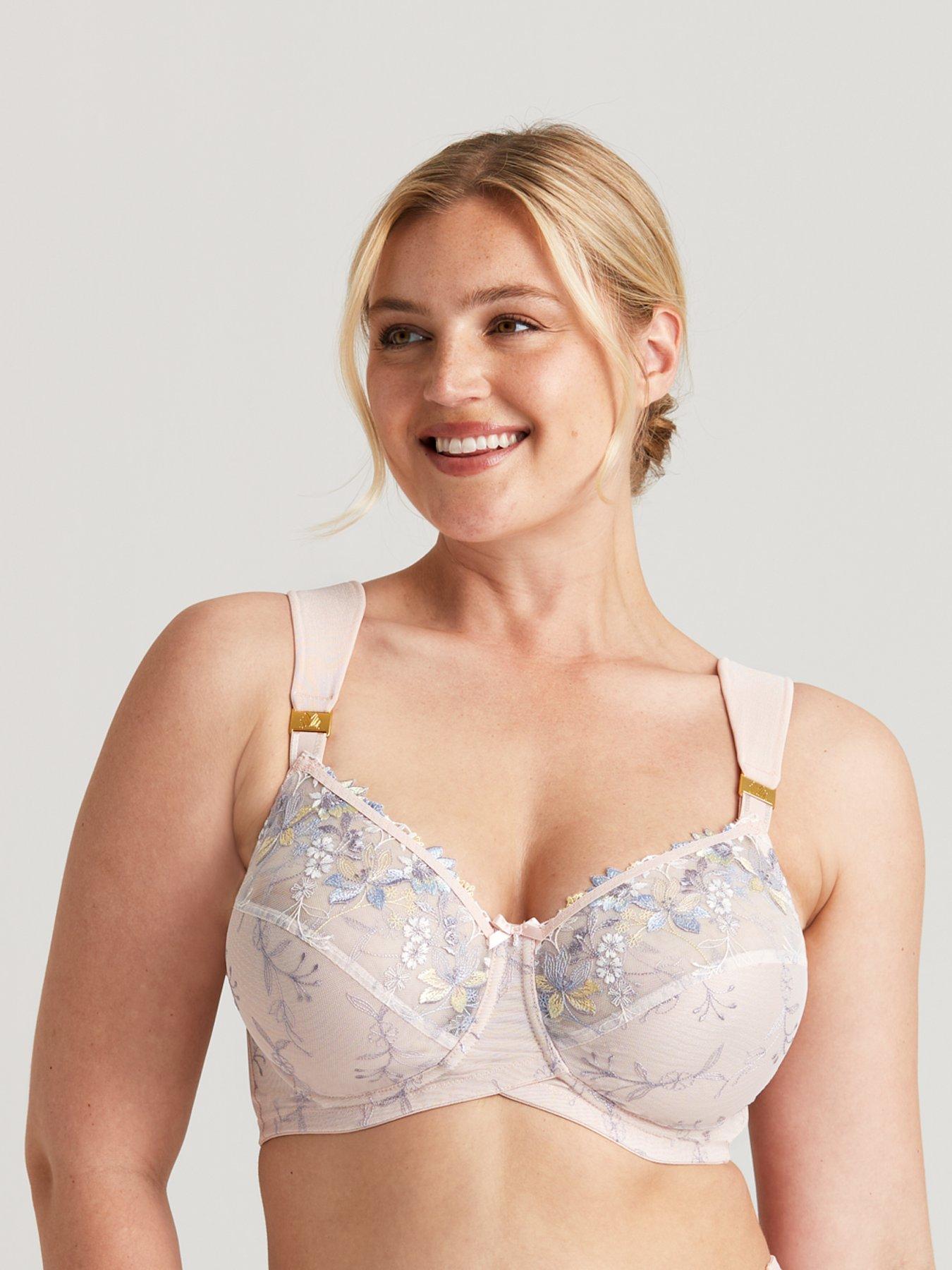 undefined Embroidered Dreams Bra - Pink
