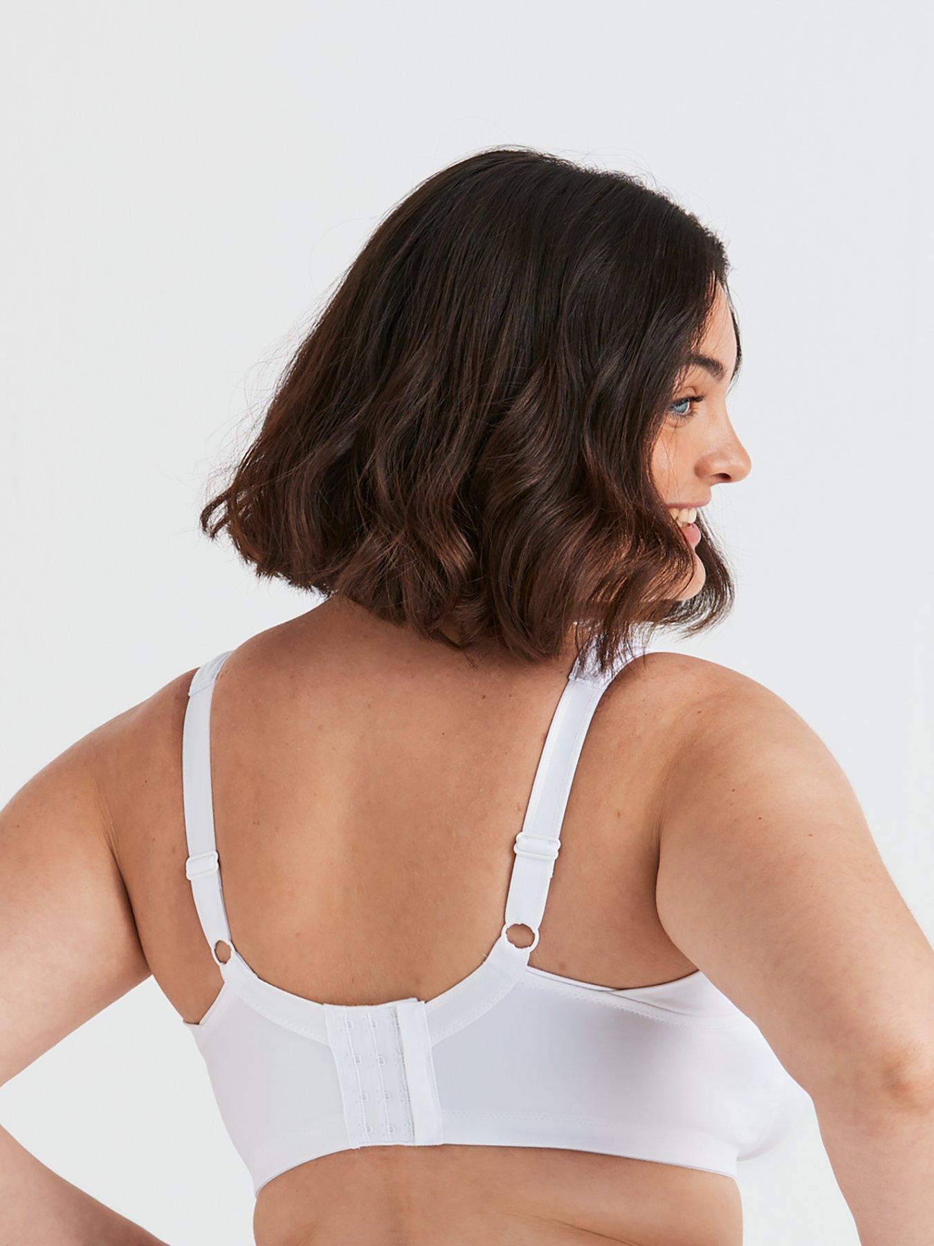 Image 2 of 4 of Miss Mary of Sweden Stay Fresh Bra - White