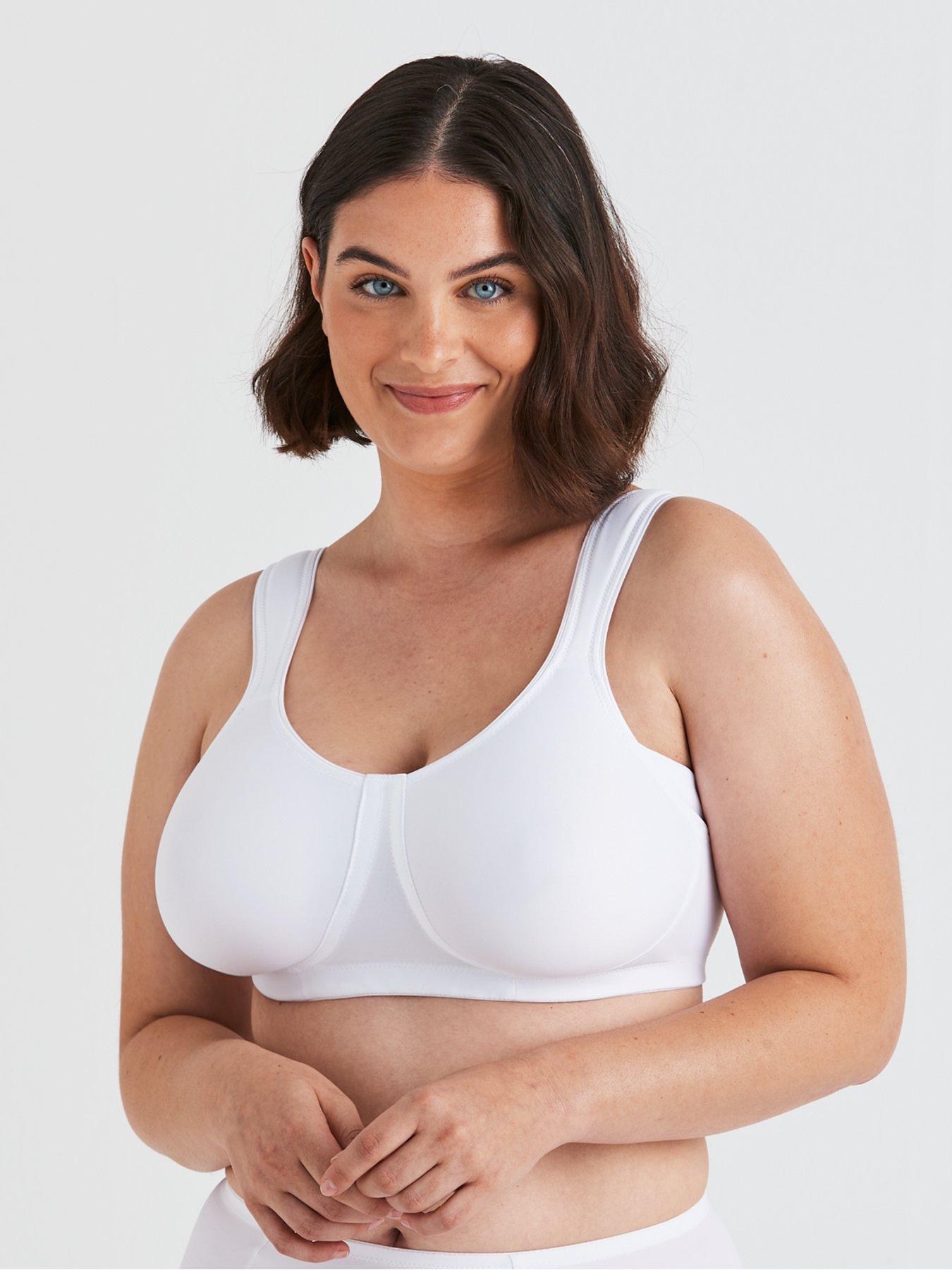 Image 3 of 4 of Miss Mary of Sweden Stay Fresh Bra - White