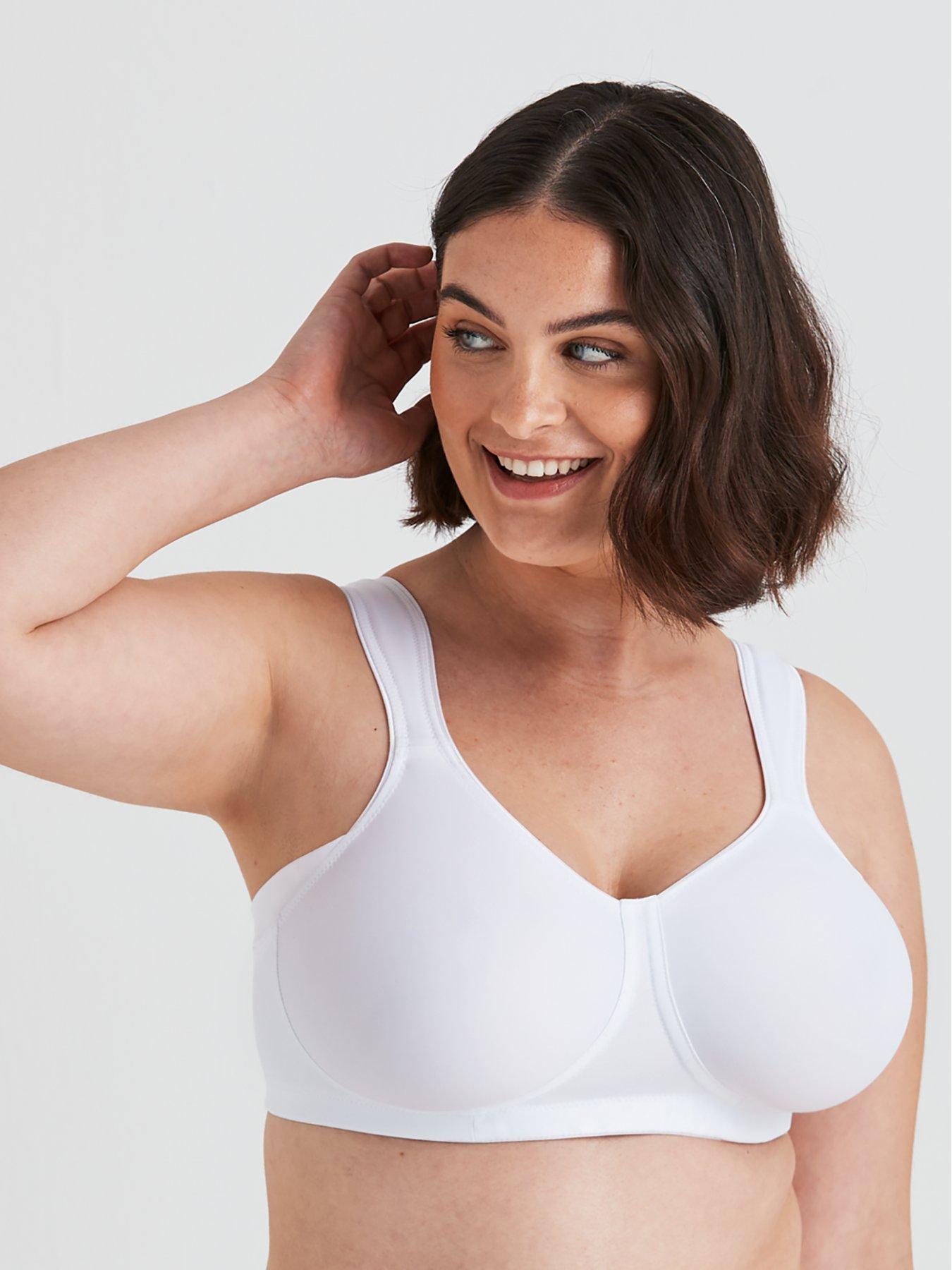 Image 4 of 4 of Miss Mary of Sweden Stay Fresh Bra - White