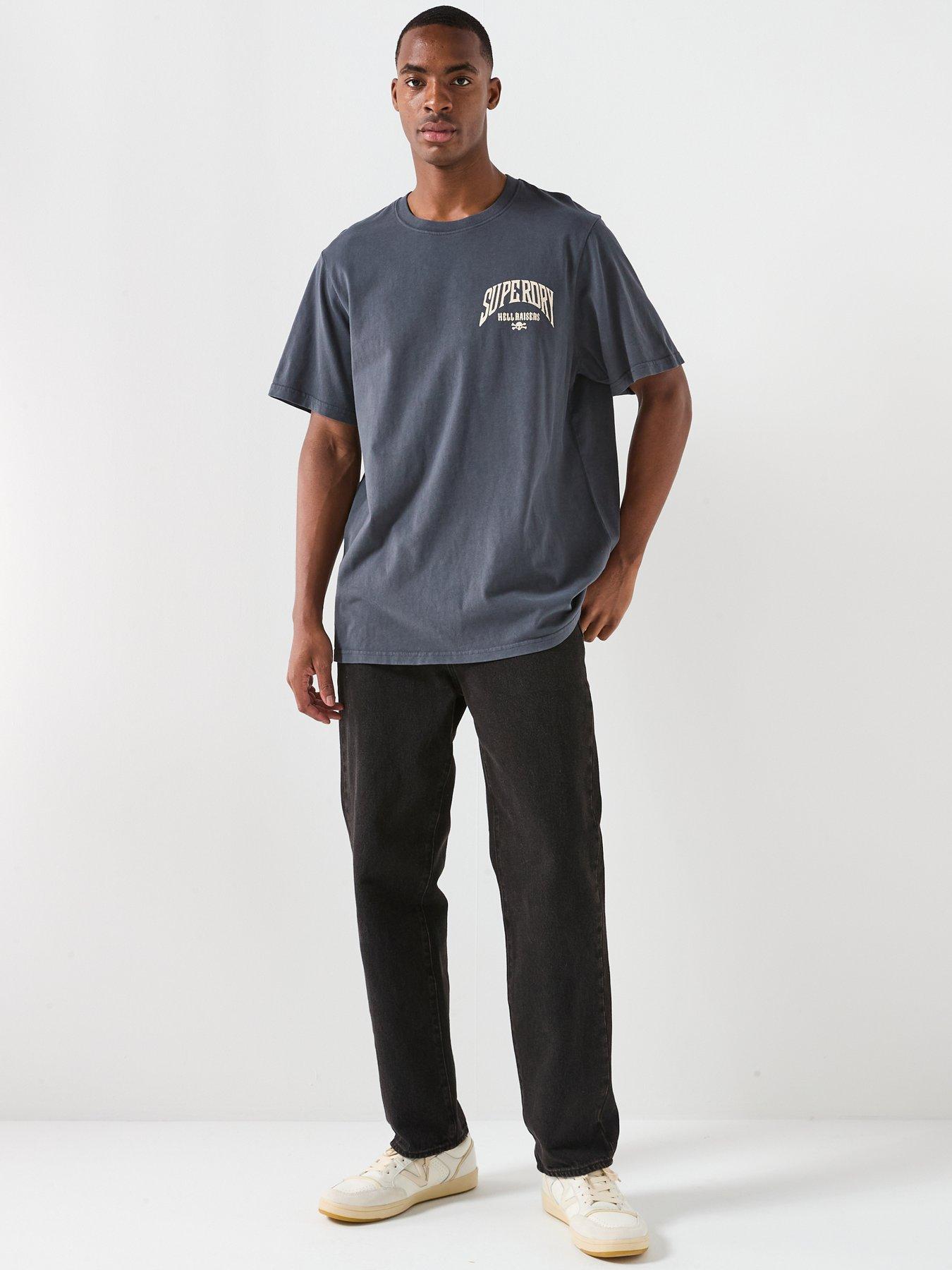  image of superdry-biker-rock-relaxed-t-shirt