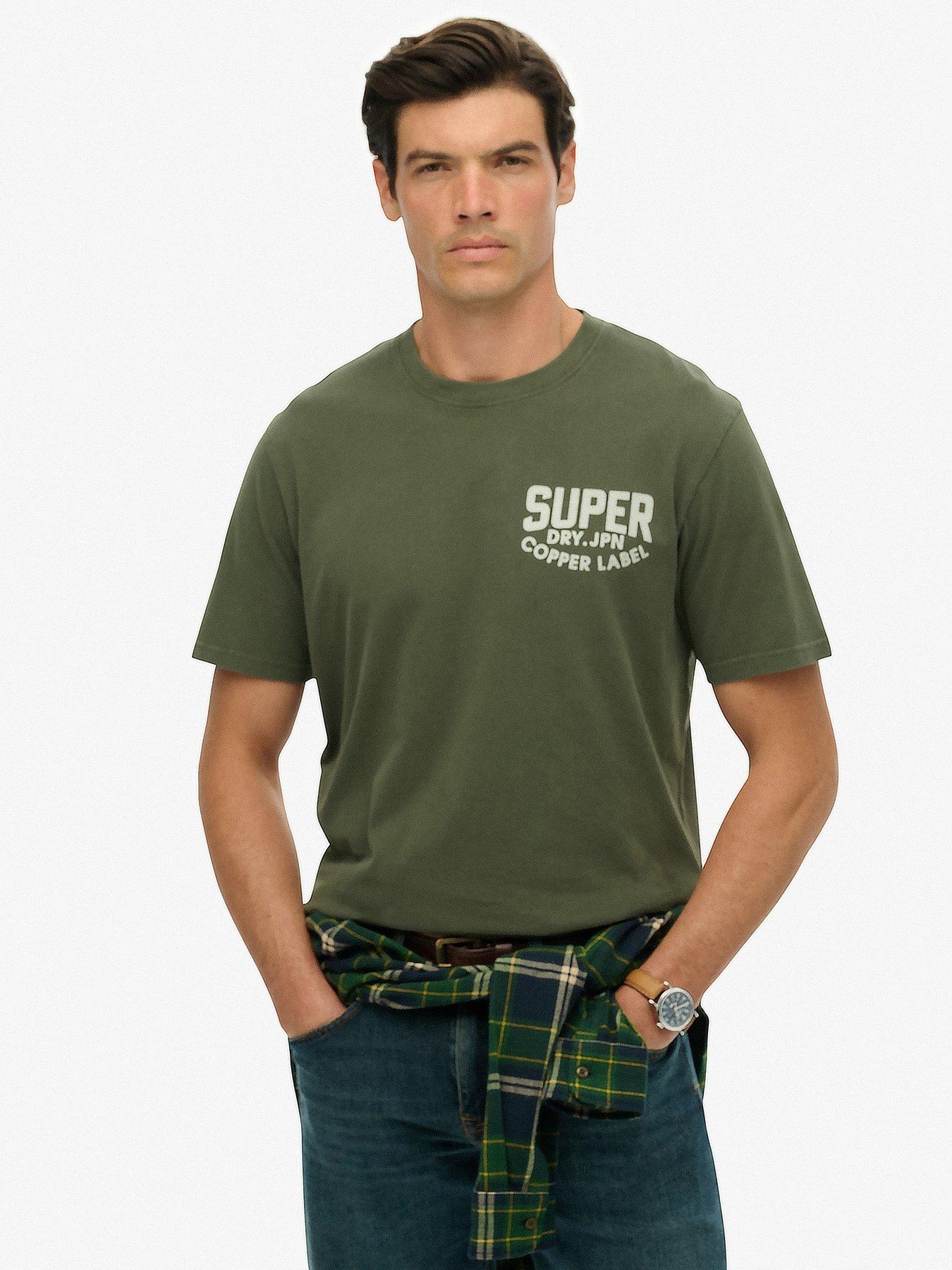undefined Work Logo Loose T-shirt - Green