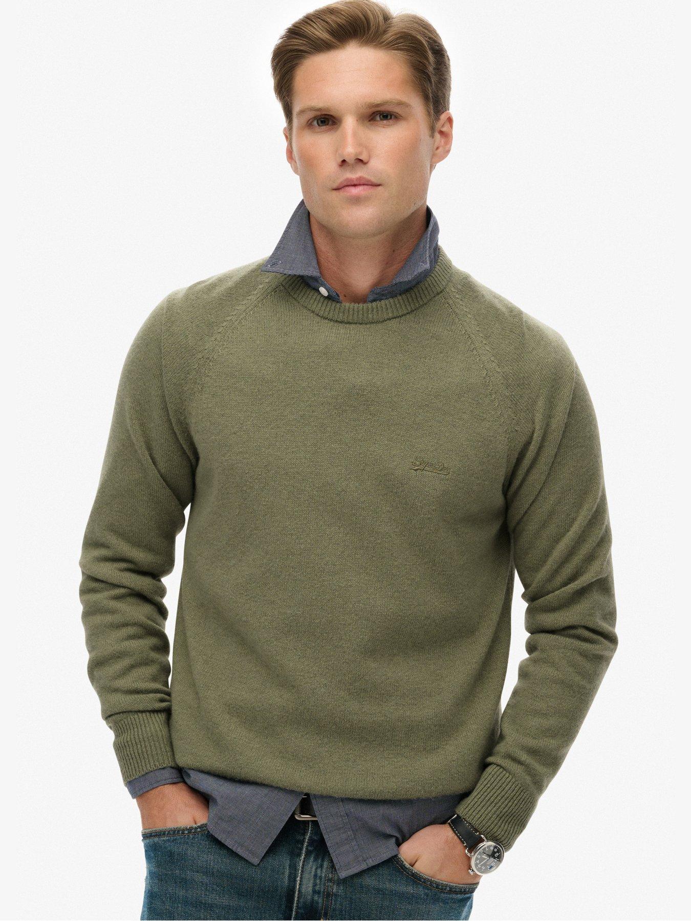 Superdry Wool Blend Knitted Jumper