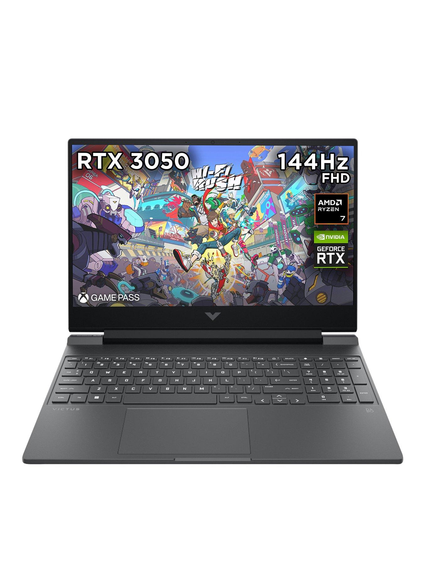 HP VICTUS 15-fb3008na Gaming Laptop - GeForce RTX 3050 - AMD Ryzen 7 - 16GB RAM - 512GB - 15in
