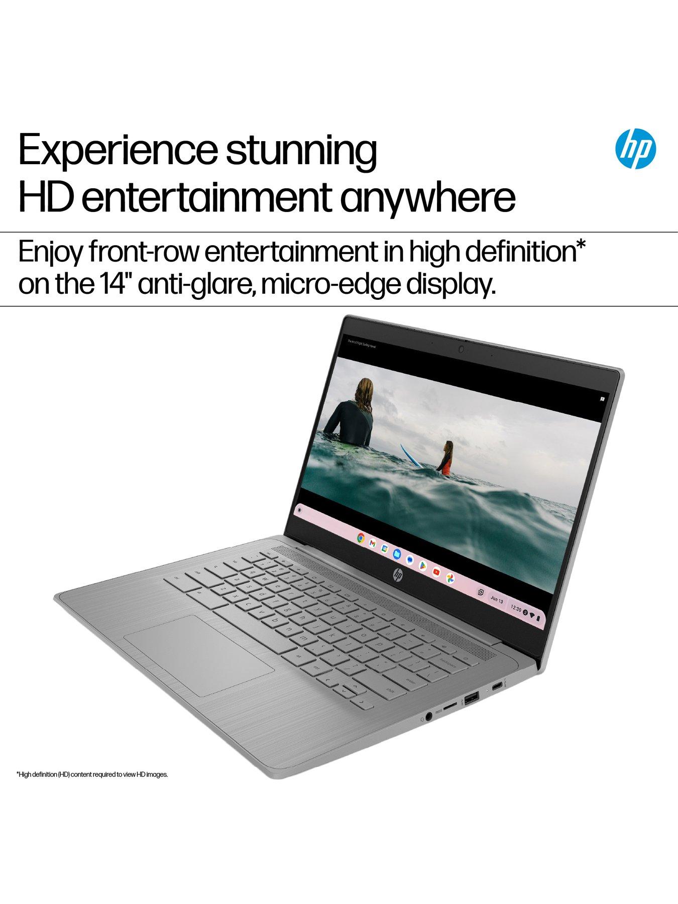 Image 5 of 7 of HP Chromebook 14a-ne1000na - 14 in - Intel&reg; Celeron N4500 - 4GB RAM - 64GB - Grey