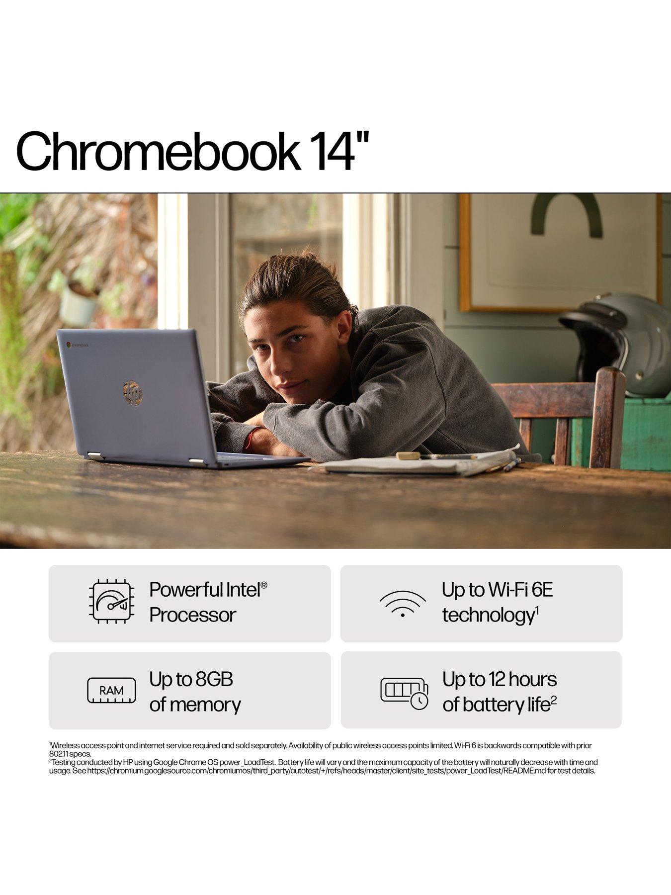  image of hp-chromebook-14-14a-nf0003na-14-in-intelreg-n100-8gb-ram-128gb-silver