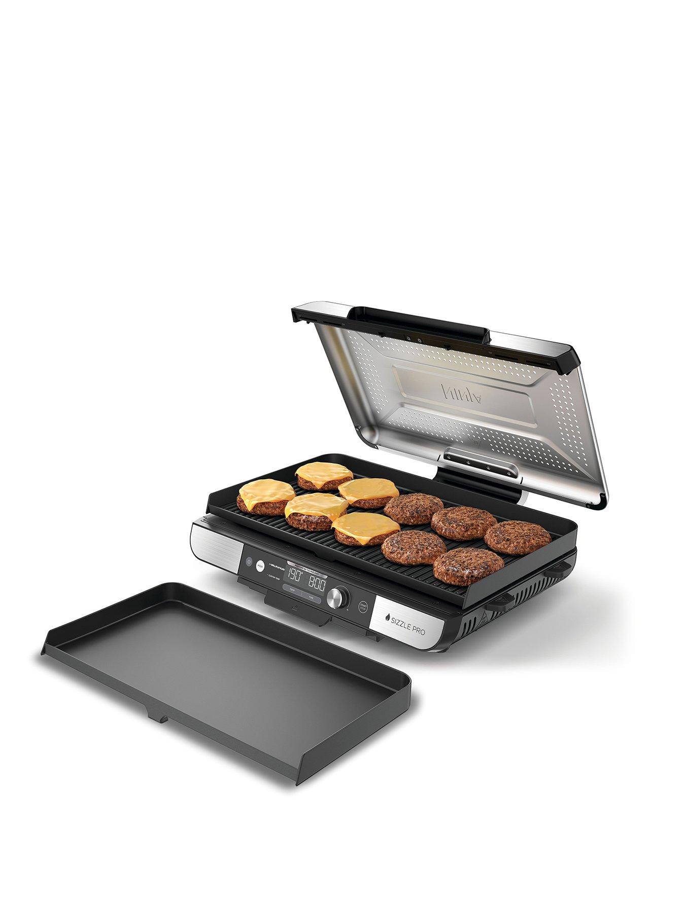 Image 1 of 7 of NINJA Sizzle Low Smoke Indoor Grill &amp; Flat Plate GX101UK