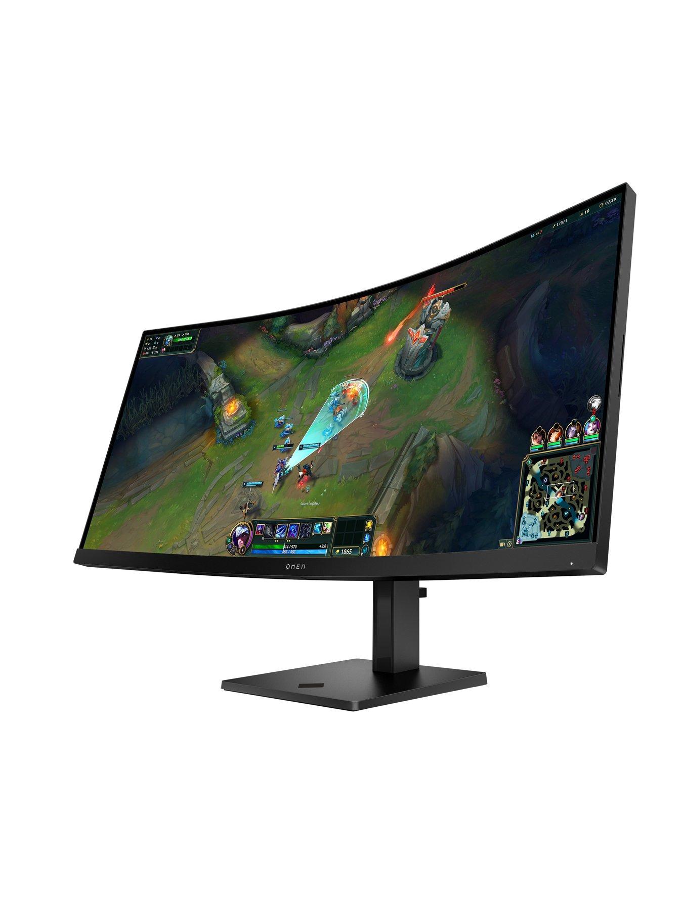Image 5 of 7 of HP OMEN 34in QHD 180Hz Curved Gaming Monitor