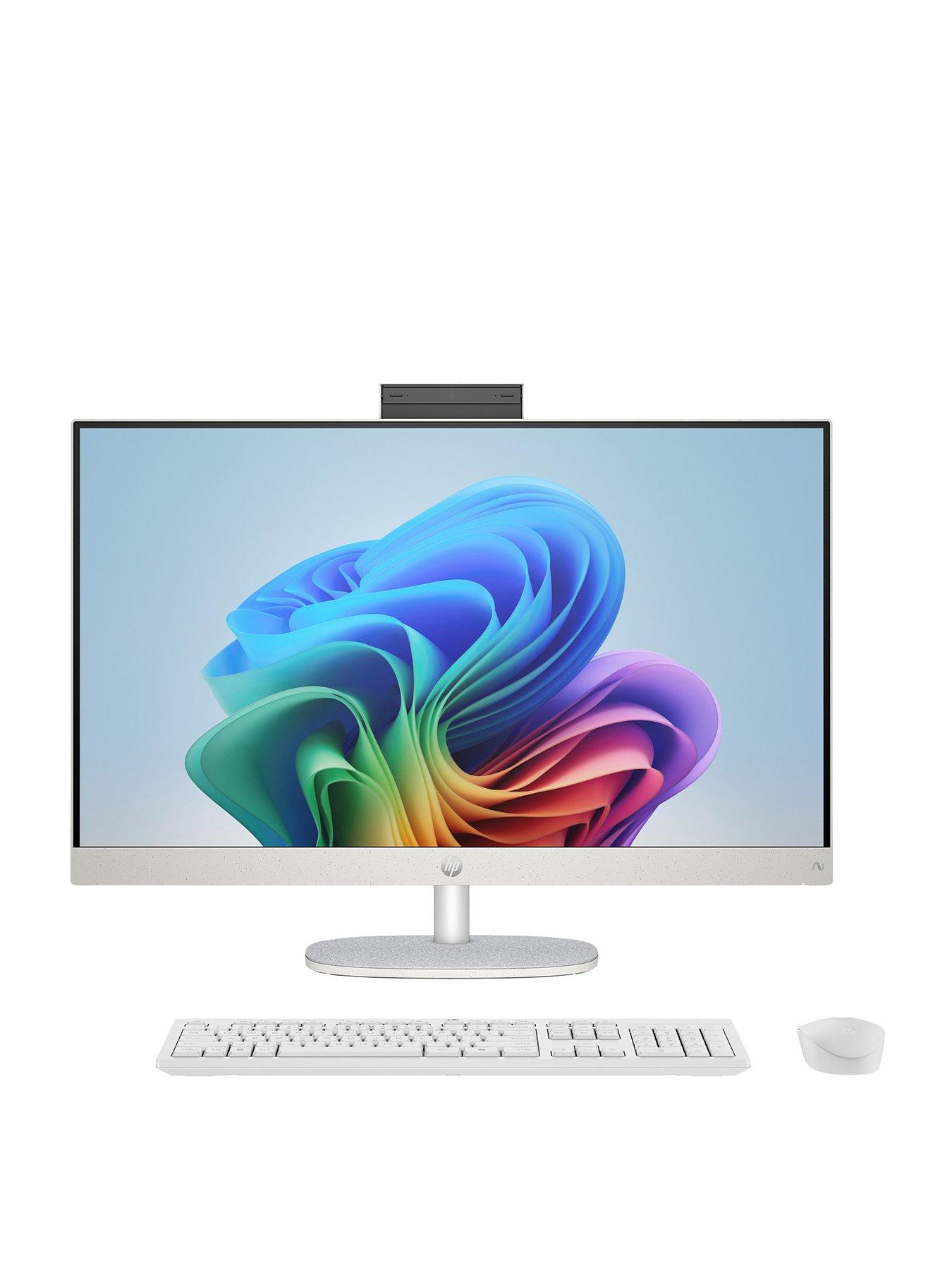 Image 1 of 7 of HP 27 inch All-in-One - AMD Ryzen AI 7 - 16GB RAM - 2TB  - 27 in