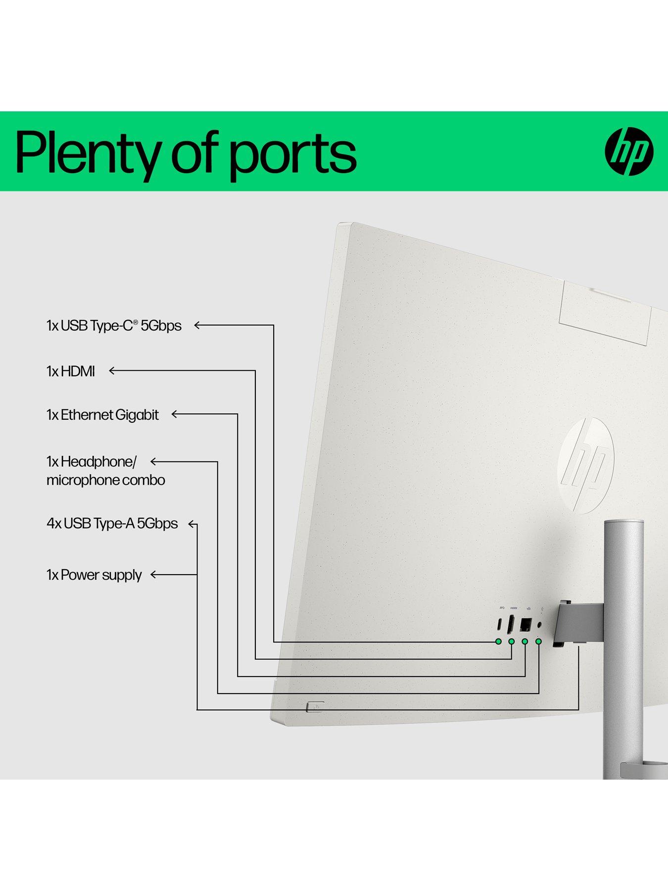 Image 5 of 7 of HP All-in-One PC 24-cr0063na - 24 inch - Full HD - &nbsp;Intel&reg; Core&trade; i3 - 8GB RAM - 256GB