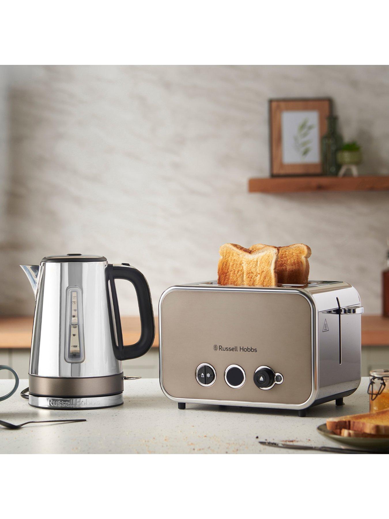Image 2 of 7 of Russell Hobbs Russell Hobbs Distinctions Kettle and Toaster&nbsp;Bundle - Titanium