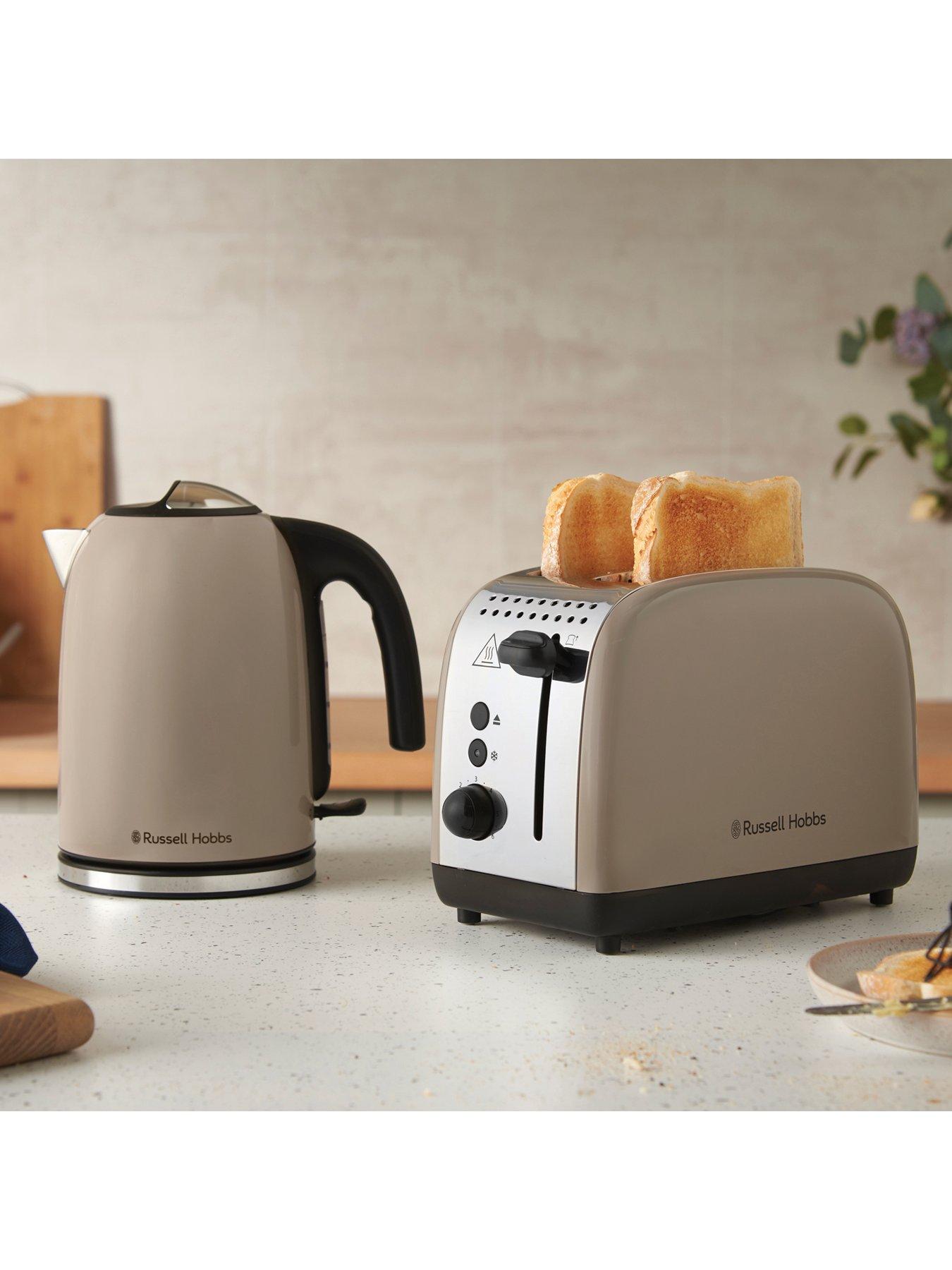 Image 2 of 7 of Russell Hobbs Classic Mocha&nbsp;Kettle &amp; Toaster Bundle