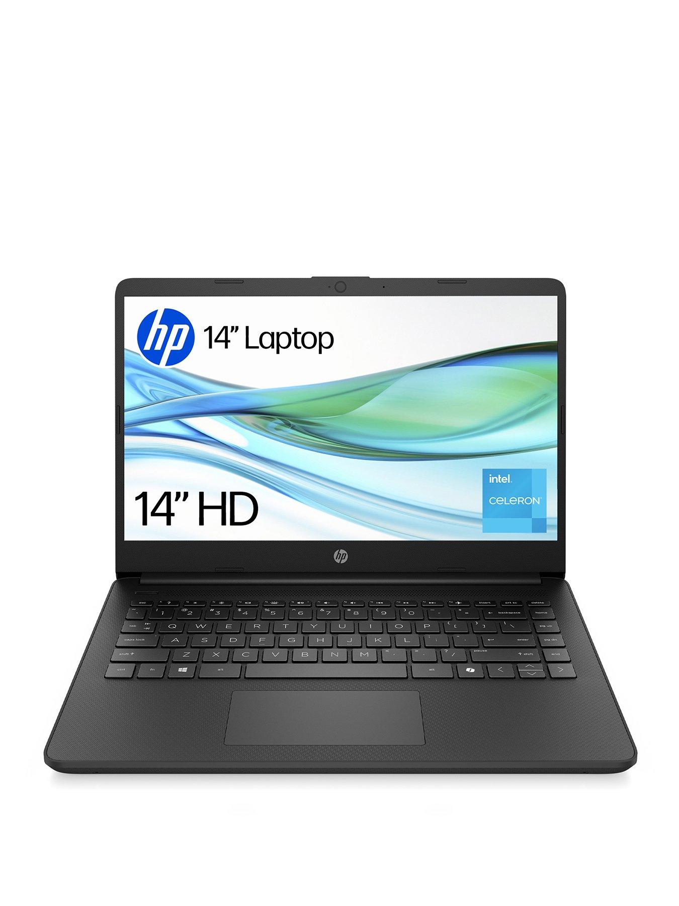 HP 14s-dq3001na Laptop - 14in HD, Intel® N4500, 4GB RAM, 64GB eMMC - Black
