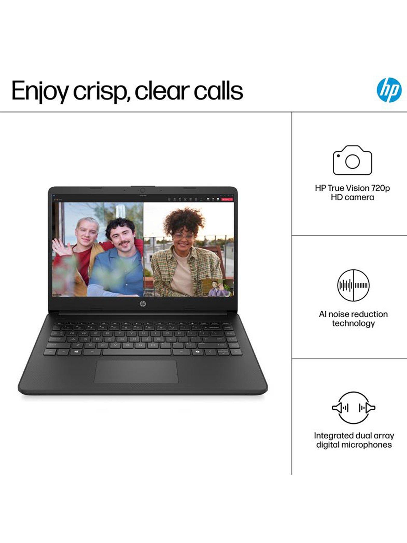 Image 6 of 8 of HP 14s-dq3001na Laptop - 14in HD,&nbsp;Intel&reg; N4500, 4GB RAM, 64GB eMMC&nbsp;- Black