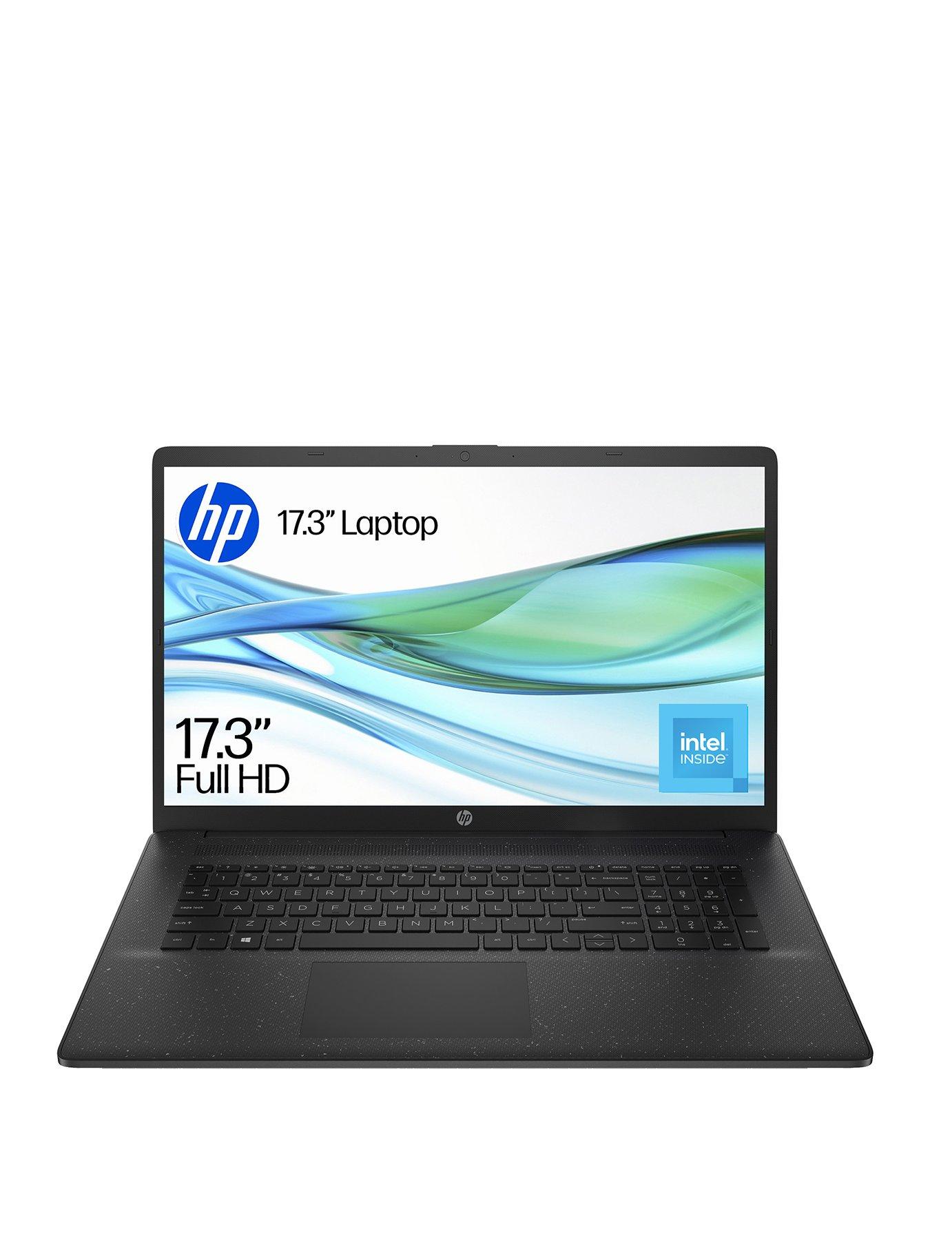 HP 17-cn3008na Laptop - 17.3 in - Intel® N100 - 4GB RAM - 128GB - Black