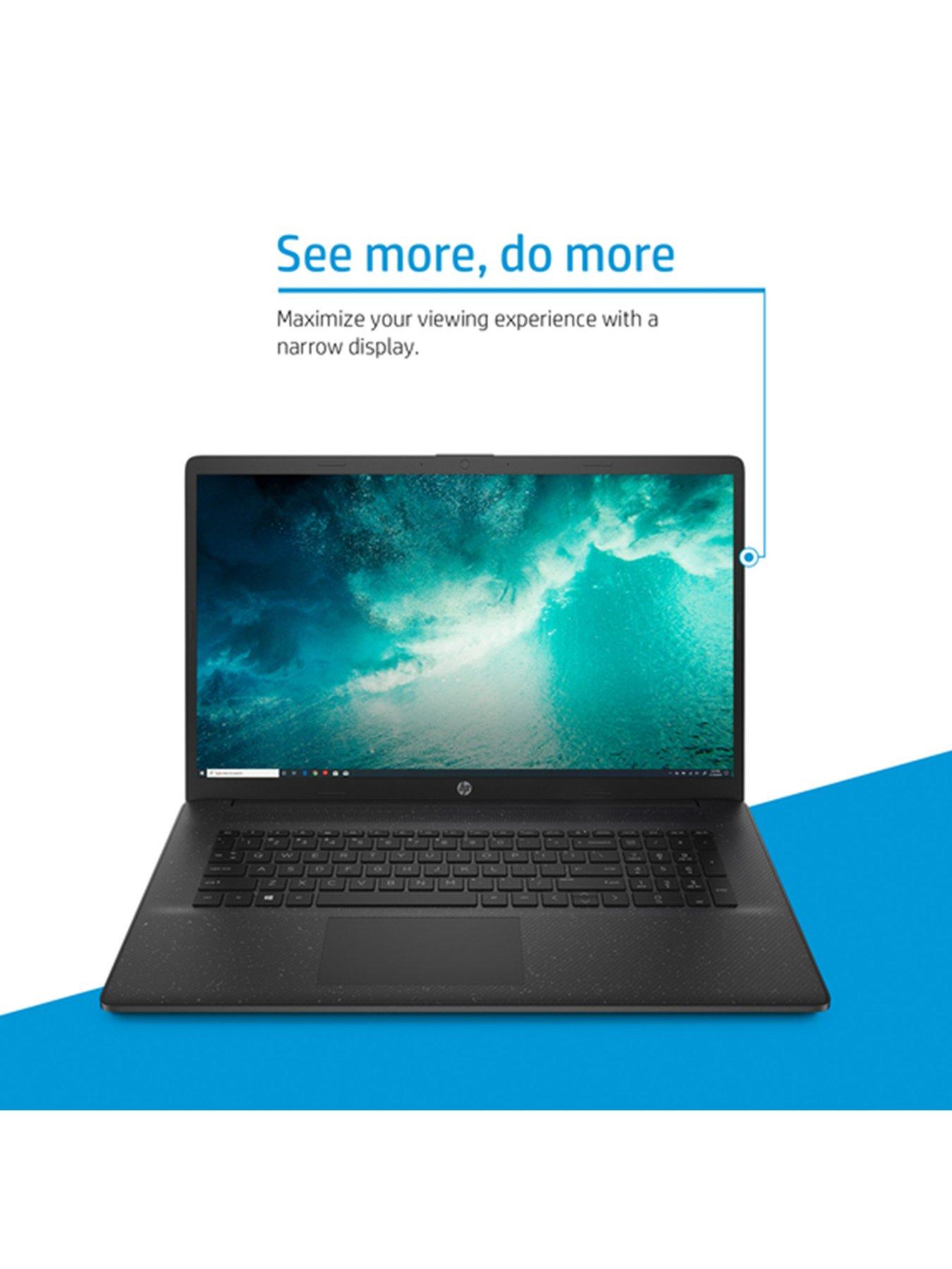 Image 3 of 7 of HP 17-cn3008na Laptop - 17.3 in - Intel&reg; N100 - 4GB RAM - 128GB - Black