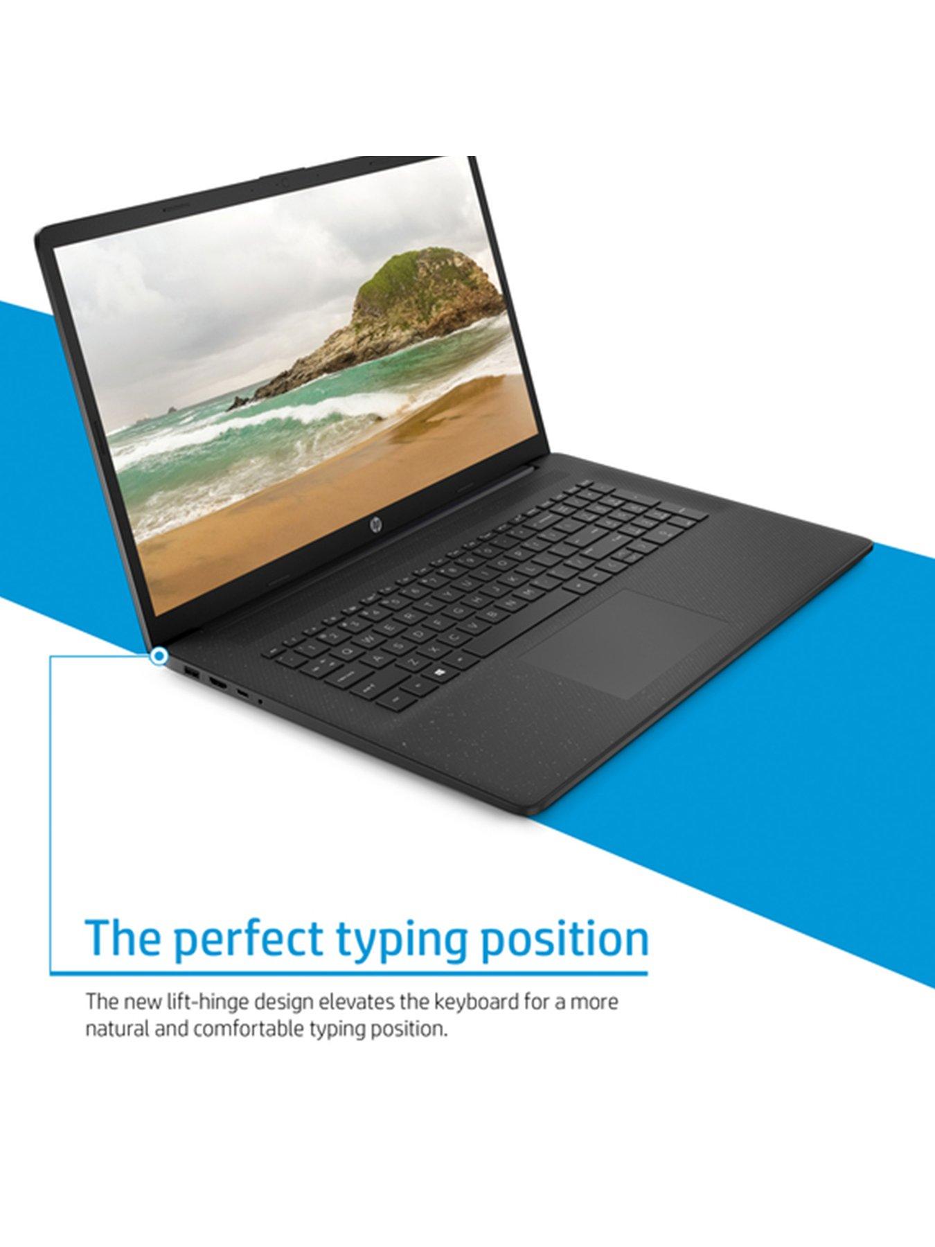  image of hp-17-cn3008na-laptop-173in-fhdnbspintelreg-n100nbsp4gb-ram-128gb-ssdnbsp--black