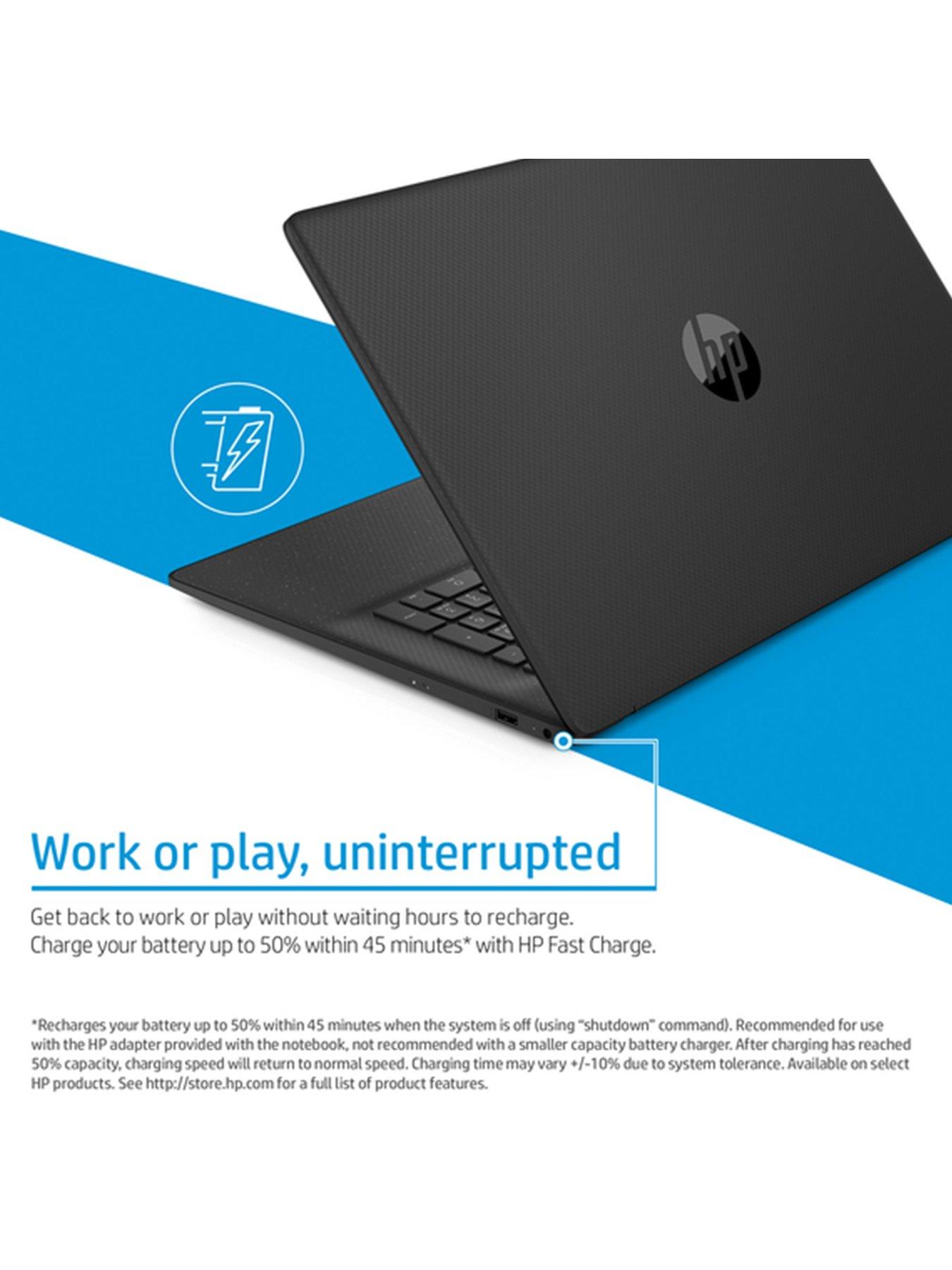  image of hp-17-cn3008na-laptop-173in-fhdnbspintelreg-n100nbsp4gb-ram-128gb-ssdnbsp--black