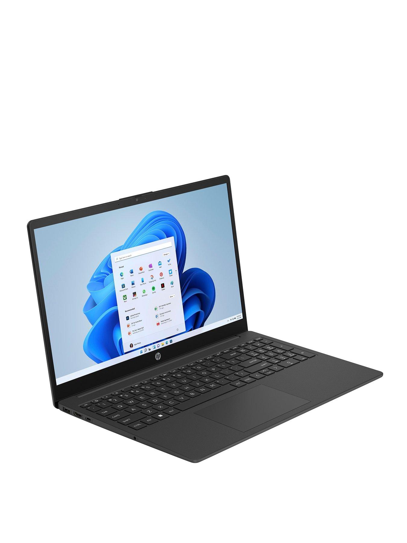 Image 3 of 4 of HP 15fc0045na Laptop  - 15.6 in  - AMD Ryzen 3 - 8GB RAM - 256GB  - Black