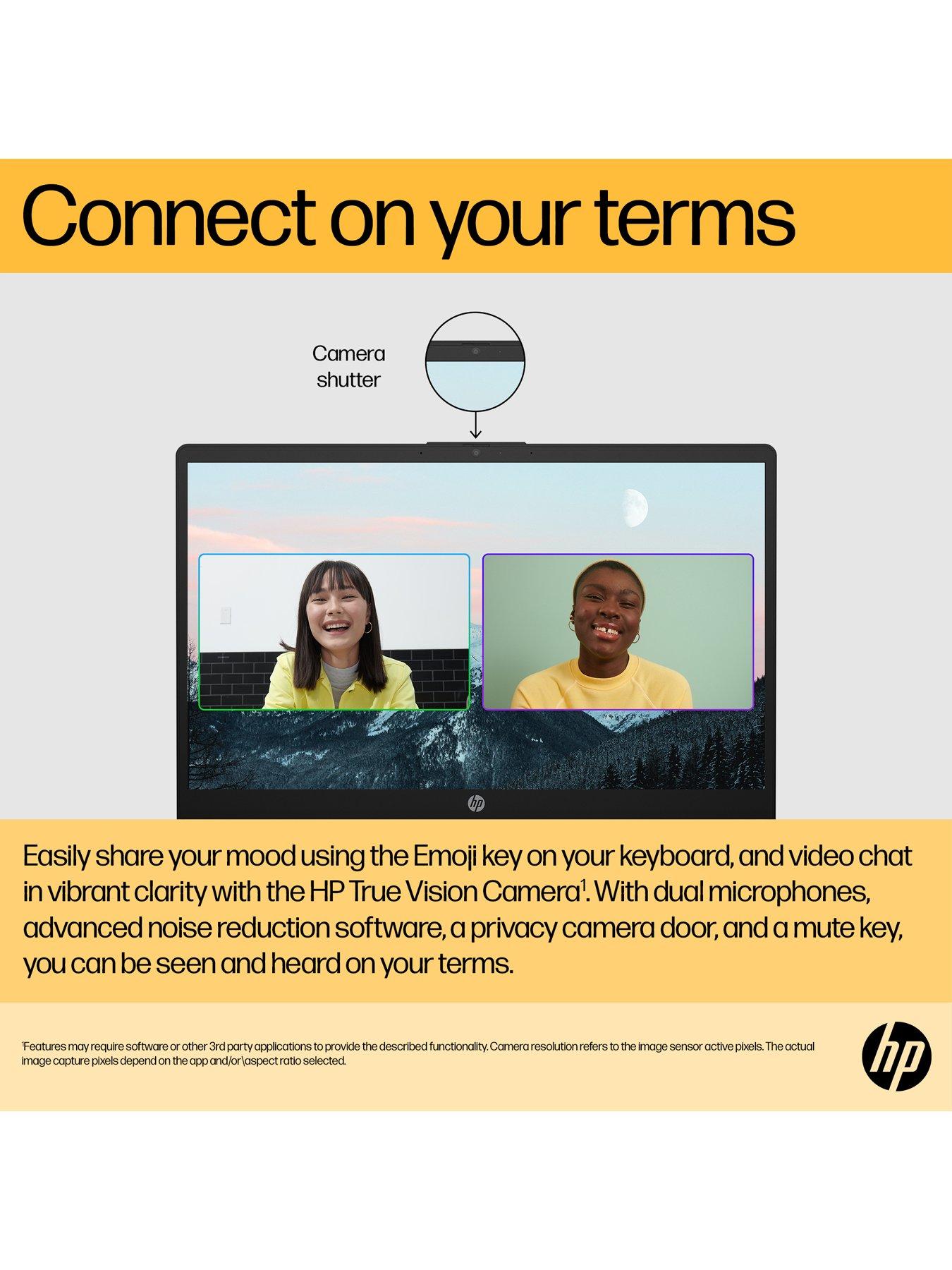 Image 5 of 8 of HP 15-fc0045na Laptop - 15.6 in FHD, AMD Ryzen 3,&nbsp;8GB RAM, 256GB SSD -&nbsp;Black