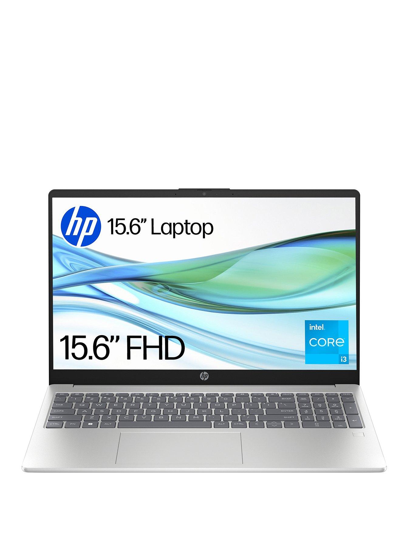 Image 1 of 7 of HP 15-fd0073na Laptop - 15.6 in - Intel Core i3 - 8GB RAM - 512GB &ndash; Silver
