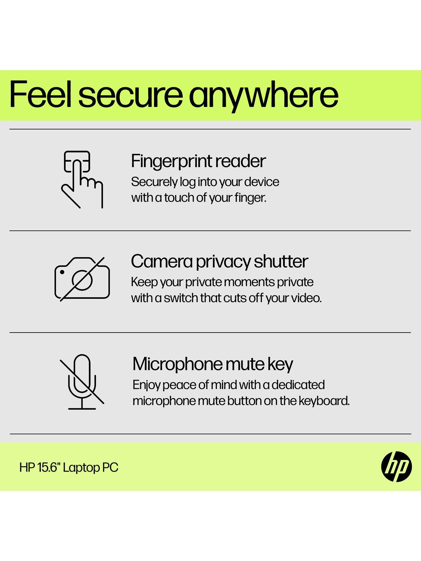 Image 6 of 7 of HP 15-fd0073na Laptop - 15.6 in - Intel Core i3 - 8GB RAM - 512GB &ndash; Silver