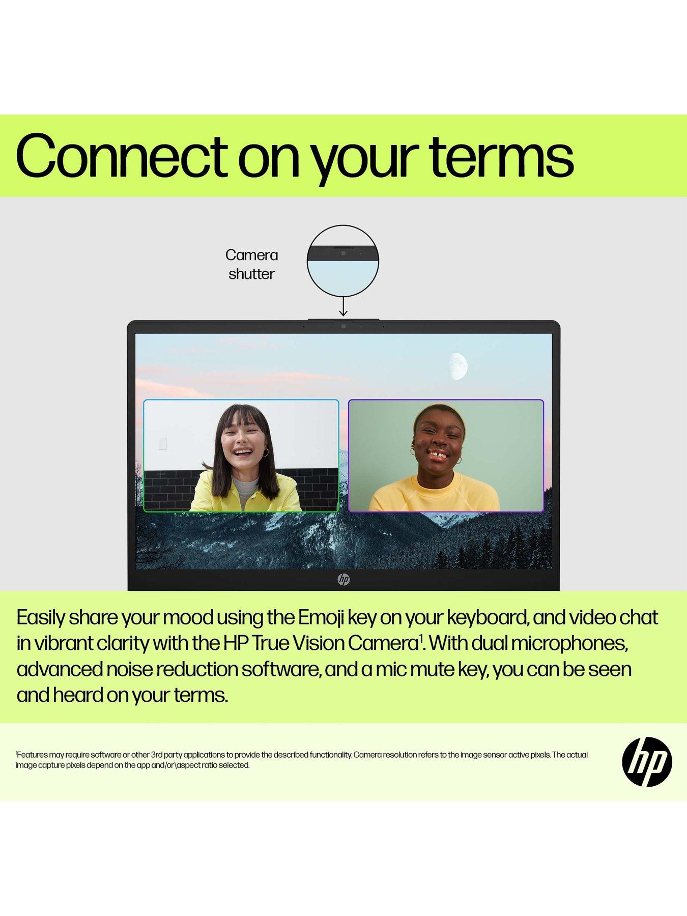 Image 3 of 7 of HP 15-fd0064na Laptop - 15.6in FHD, Intel&reg; Core&trade; i5,&nbsp;8GB RAM, 256GB - Black