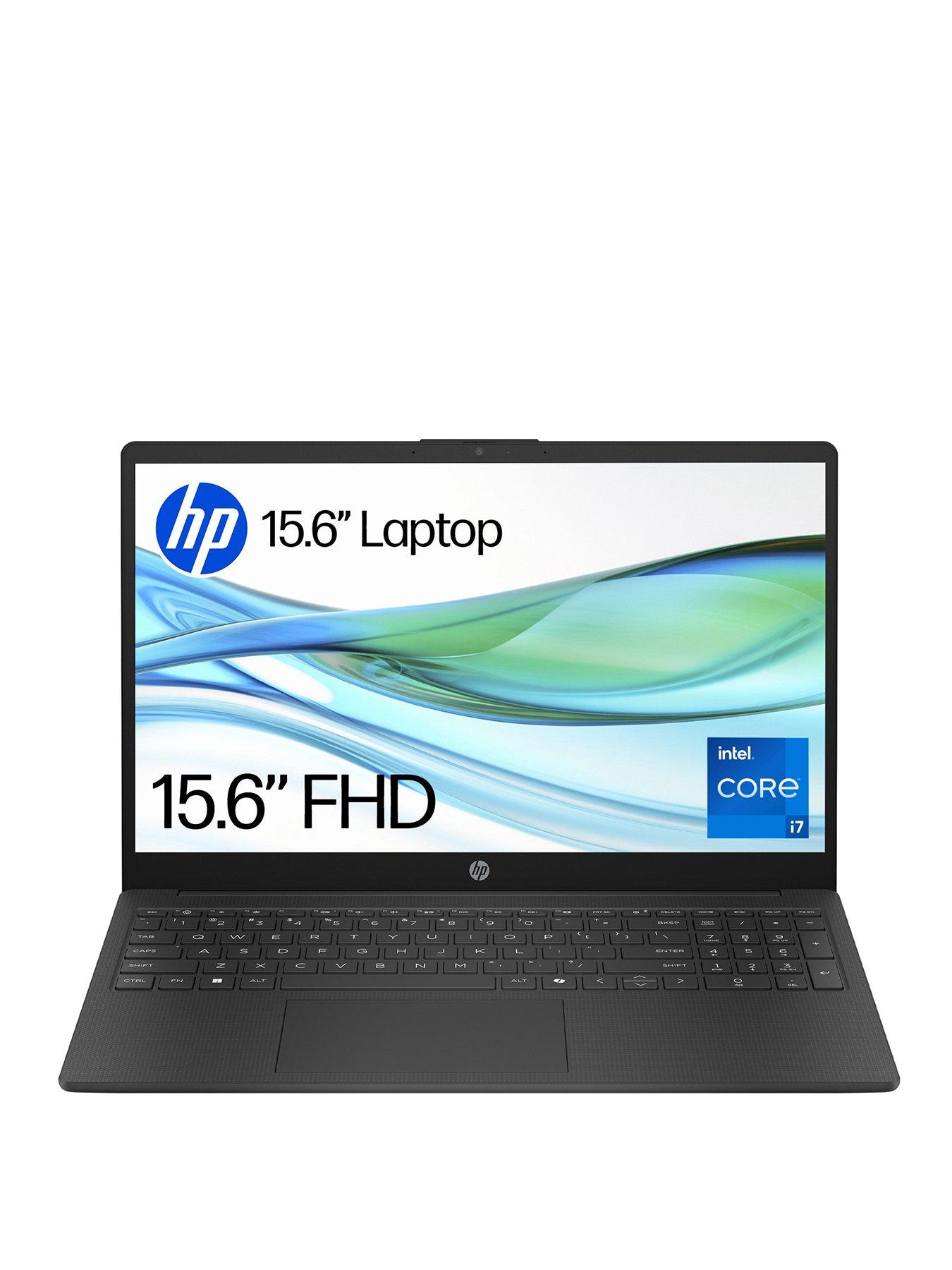 HP 15-fd0066na Laptop - 15.6 in - Intel® Core™ i7 - 16GB RAM - 512GB - Black