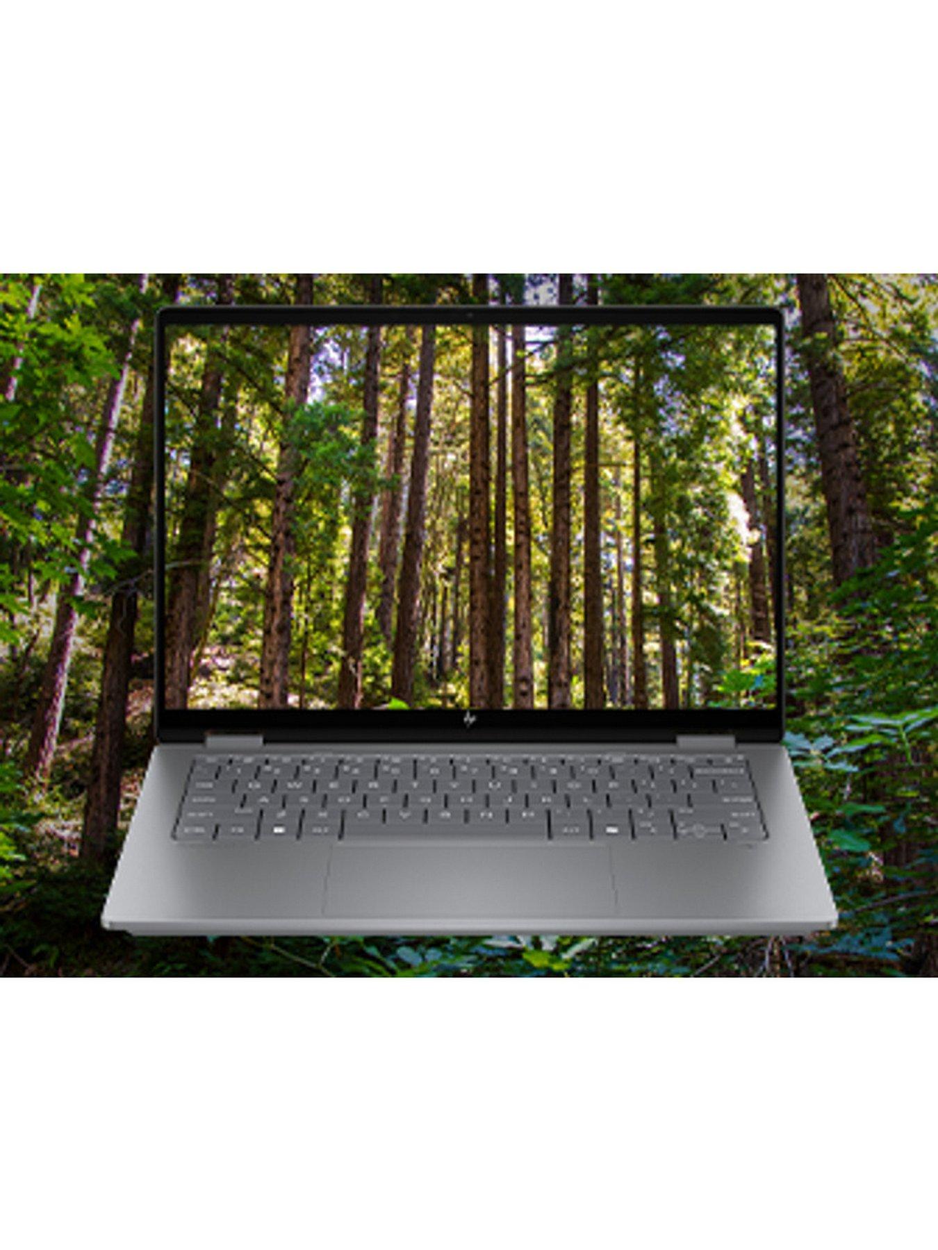 Image 7 of 7 of HP OmniBook X Flip CoPilot+PC  - AMD Ryzen AI 5 - 16GB RAM - 512GB  - 14 in  - Silver