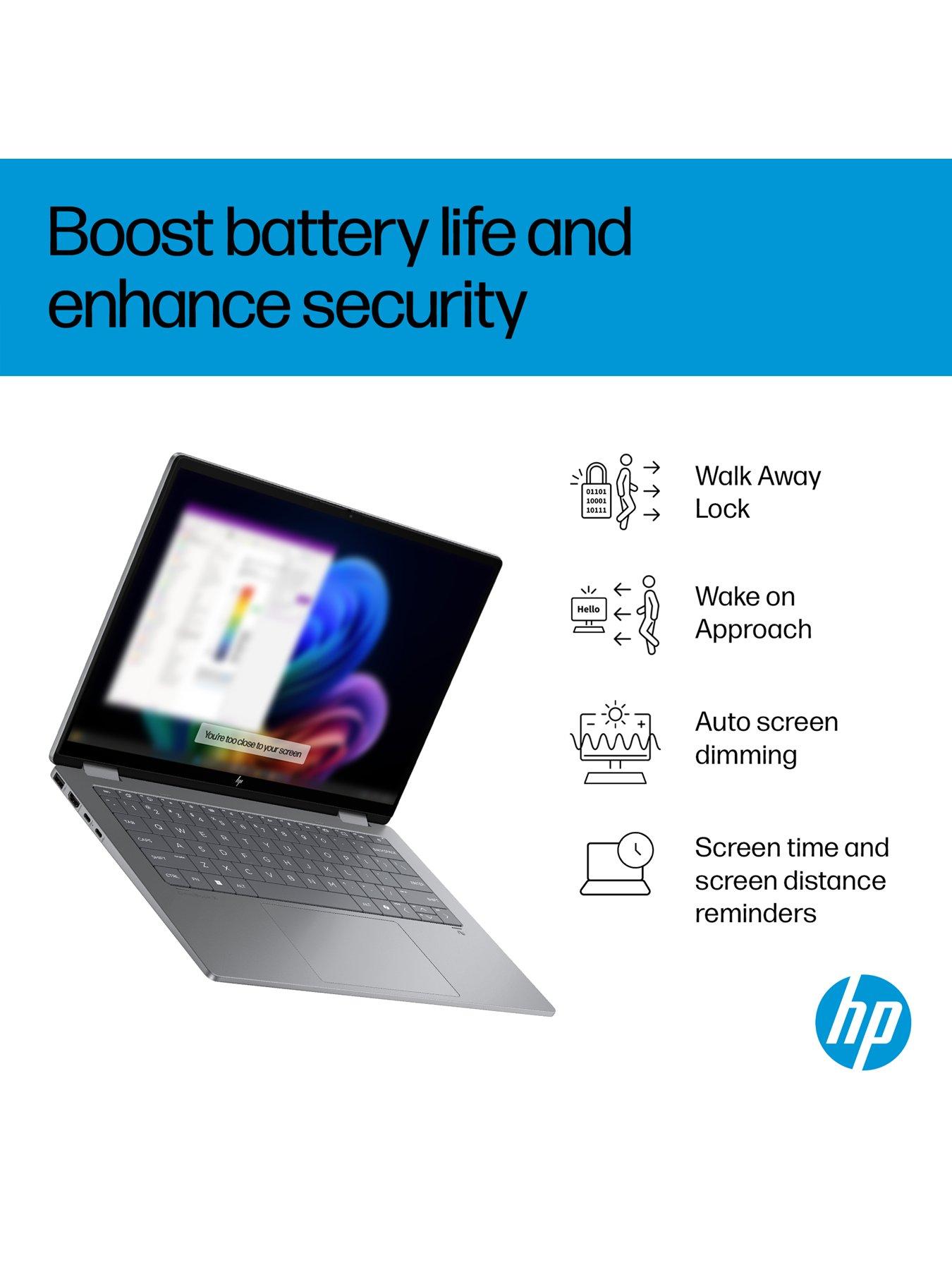  image of hp-omnibook-x-flip-14-fk0002na-copilot-pc-amd-ryzen-ai-7-nbsp--amd-radeon-860m-16gb-ram-1tb-14in-3k-oled-touchscreen-silver