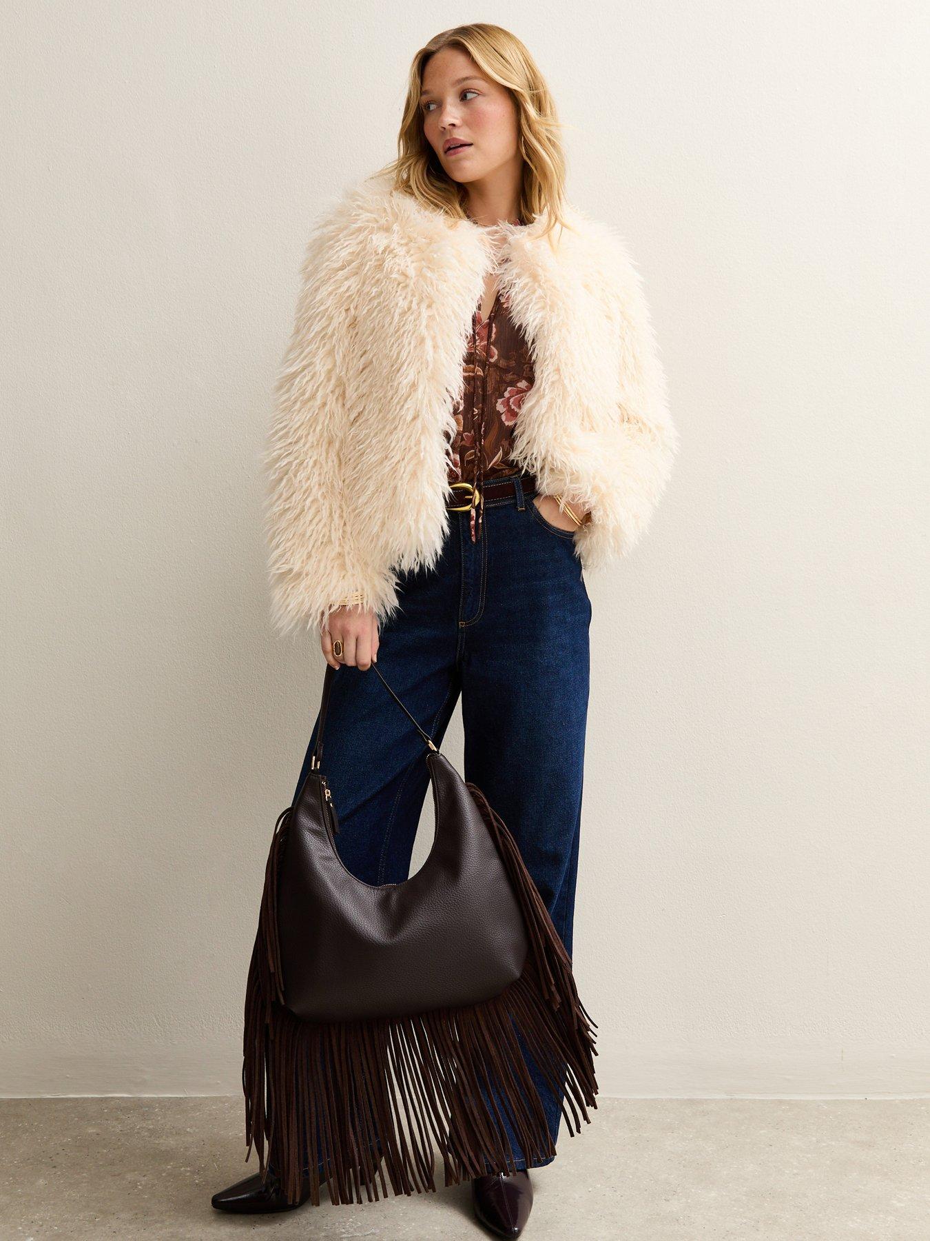  image of new-look-faux-fur-coat-cream