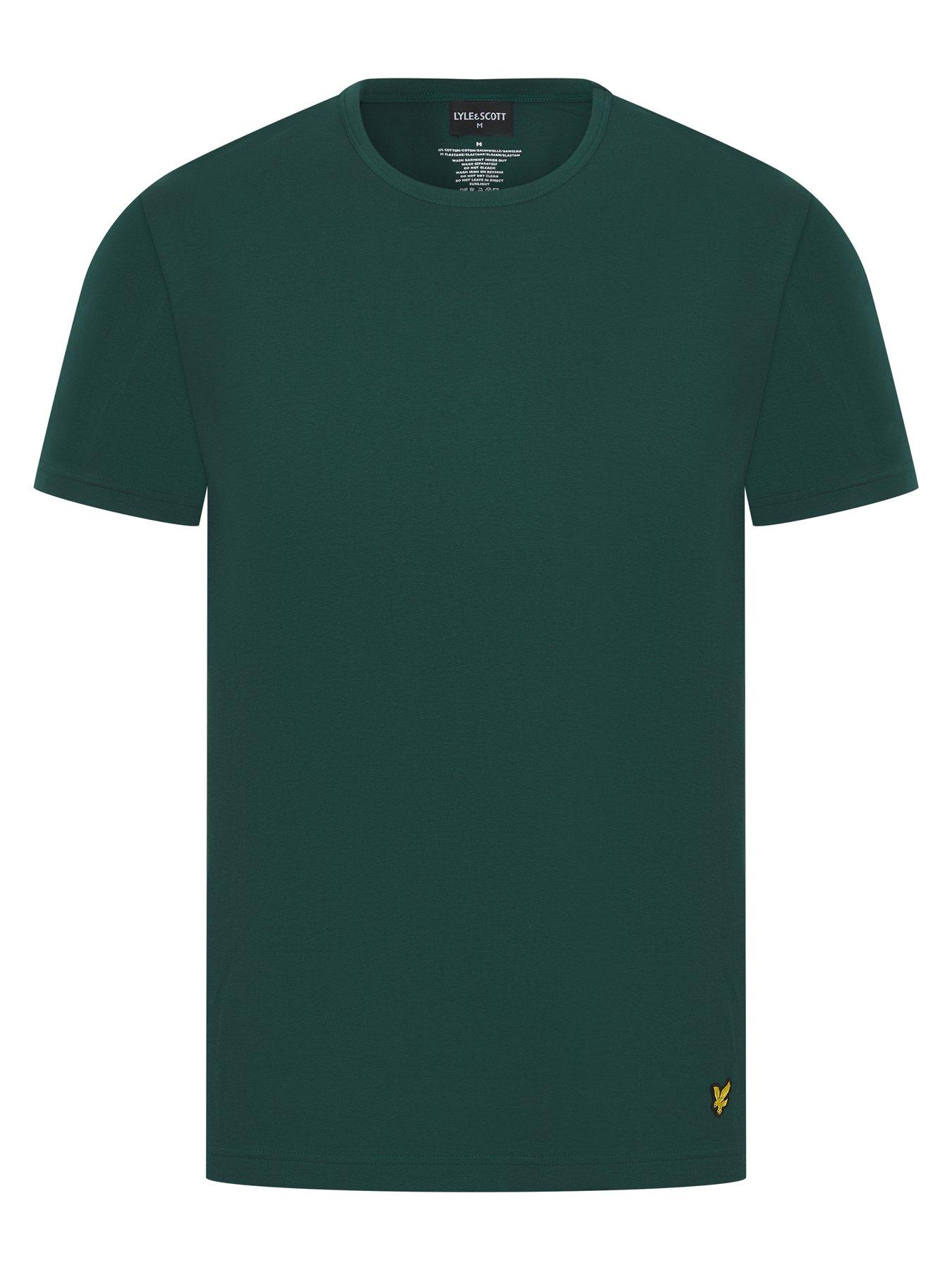 Image 2 of 6 of Lyle & Scott Lyle &amp; Scott Cash Short Sleeve Lounge Set