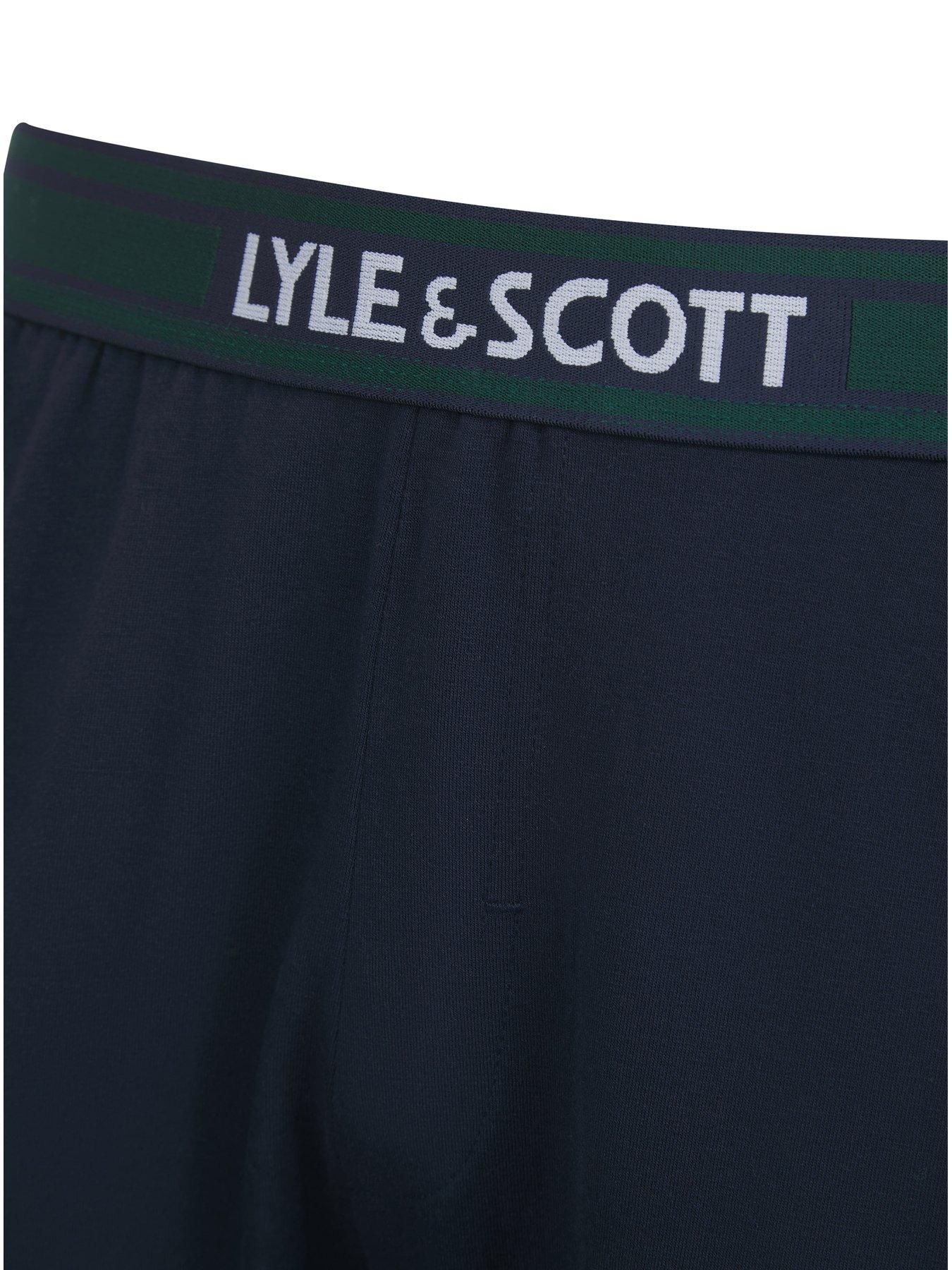 Image 5 of 6 of Lyle & Scott Lyle &amp; Scott Cash Short Sleeve Lounge Set