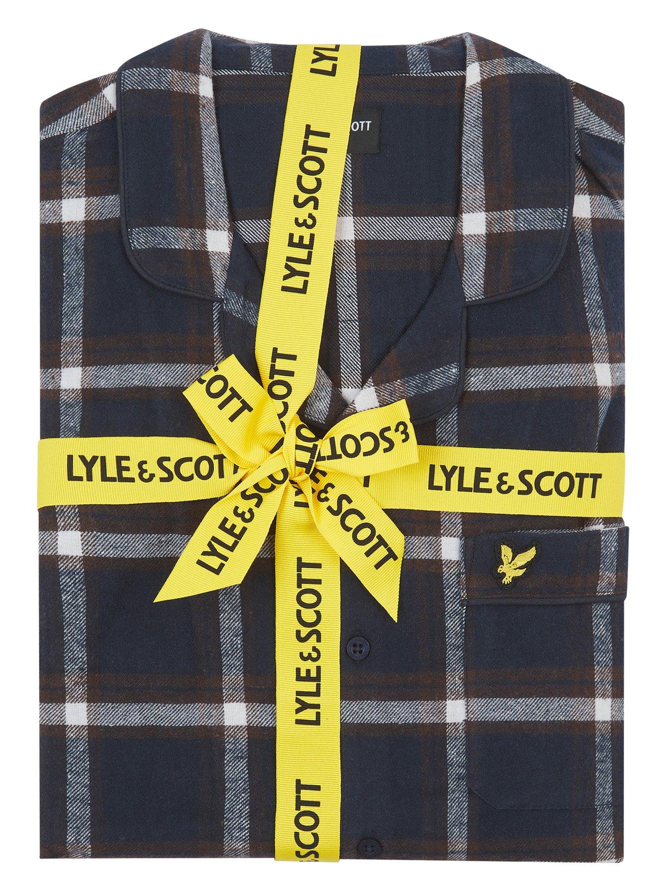 Image 6 of 6 of Lyle & Scott Lyle &amp; Scott Julian Check Pyjama Set
