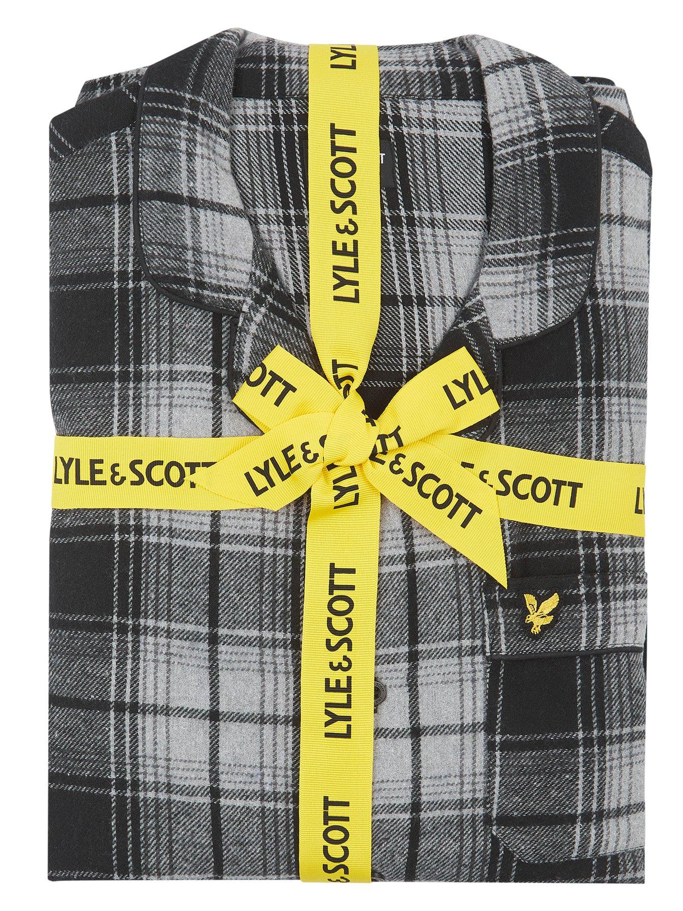 Image 6 of 6 of Lyle & Scott Lyle &amp; Scott Julian Check Pyjama Set