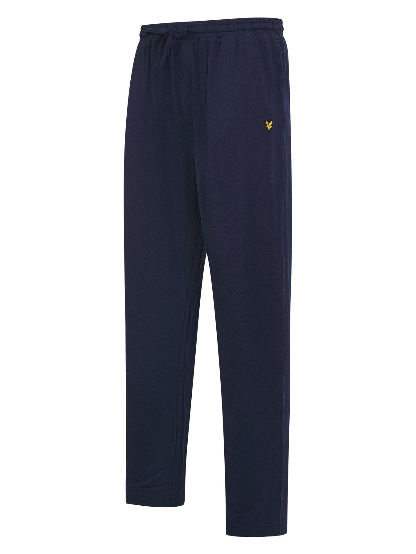 Image 4 of 6 of Lyle & Scott Lyle &amp; Scott Bellingham Check Pyjama Set - Navy