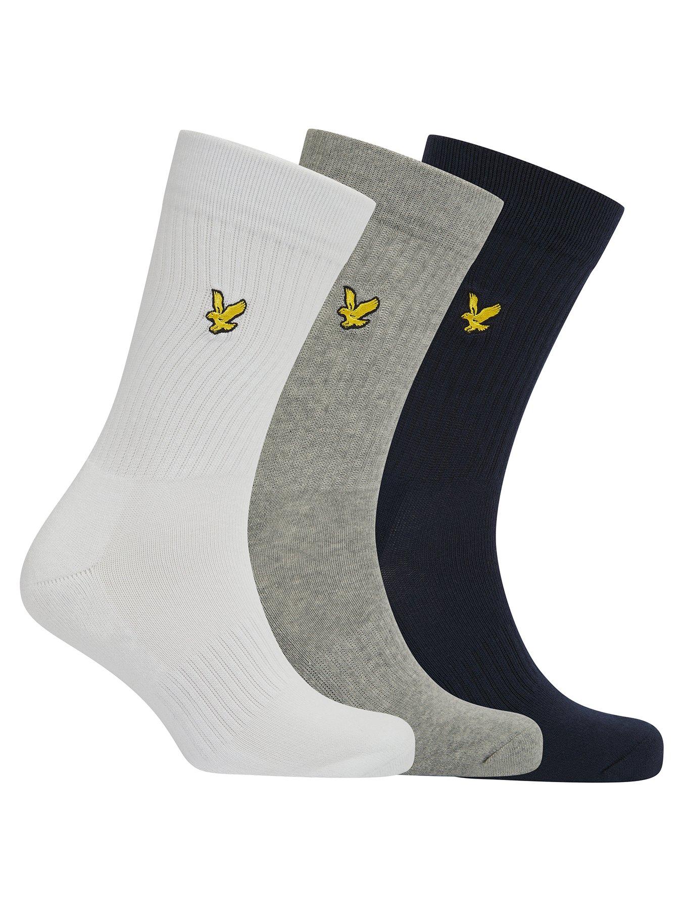 Lyle & Scott Hamilton 3 Pack Sports Socks - Multi