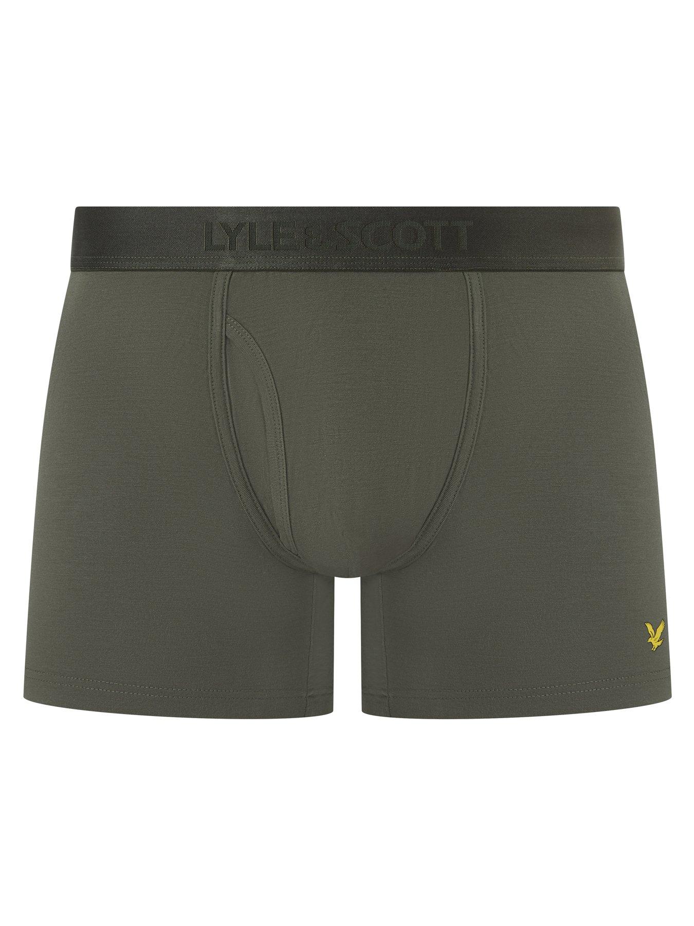 Image 2 of 3 of Lyle & Scott Lyle &amp; Scott Premium Sutherland 3 Pack Boxer Set