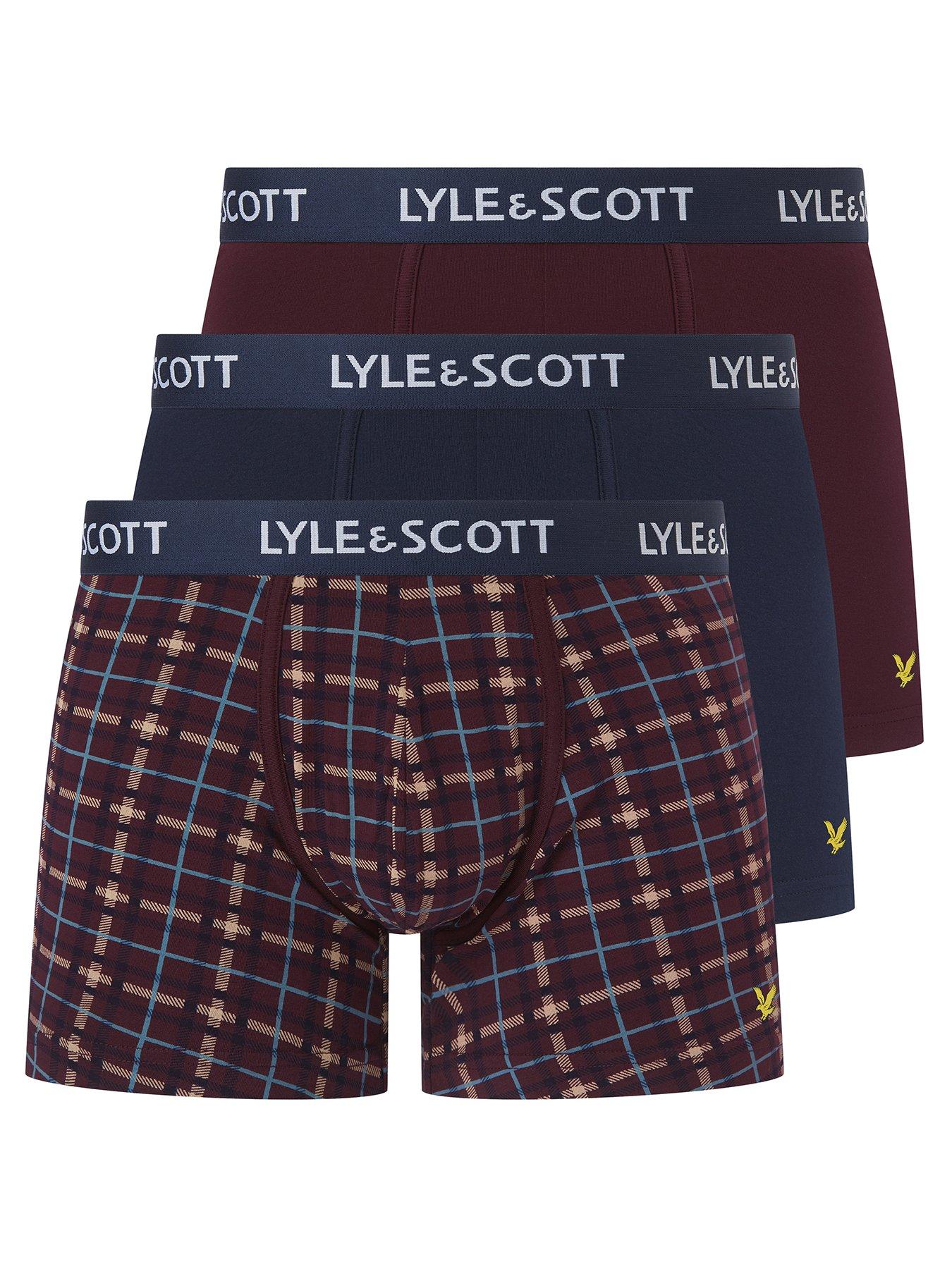 Lyle & Scott Lyle  &  Scott Maguire 3 Pack Boxer Set