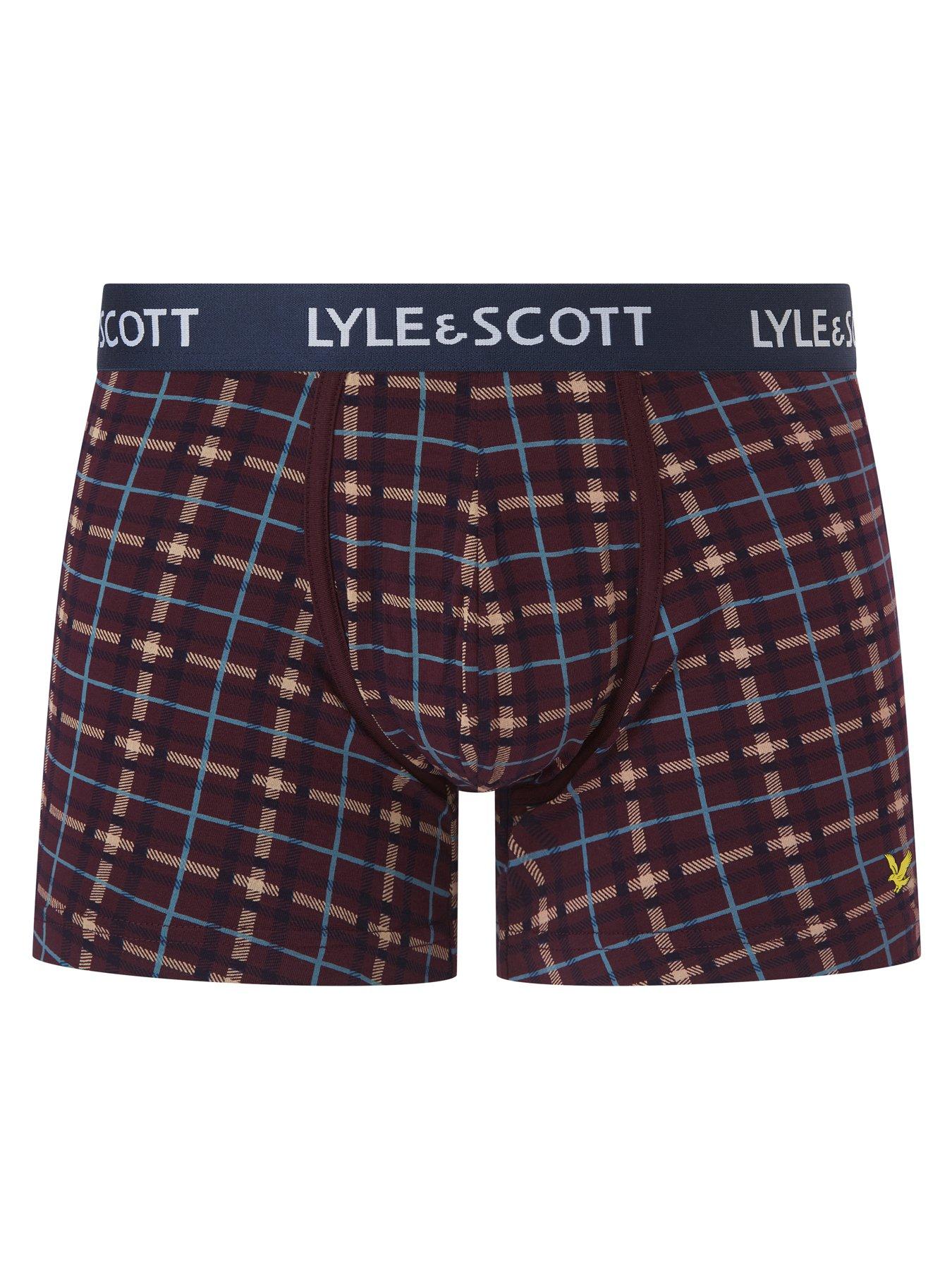 stillFront image of lyle-scott-lyle-amp-scott-maguire-3-pack-boxer-set-multi