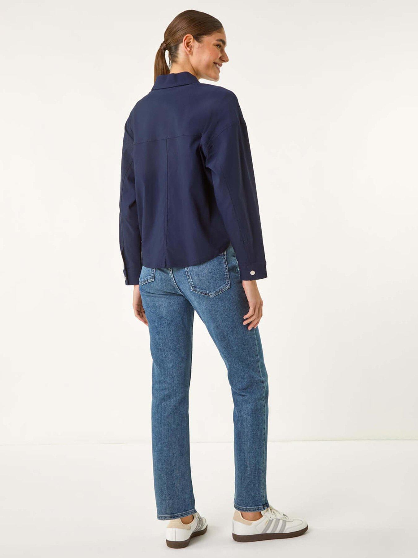 Image 2 of 5 of Roman Patch Pocket Jacket - Navy