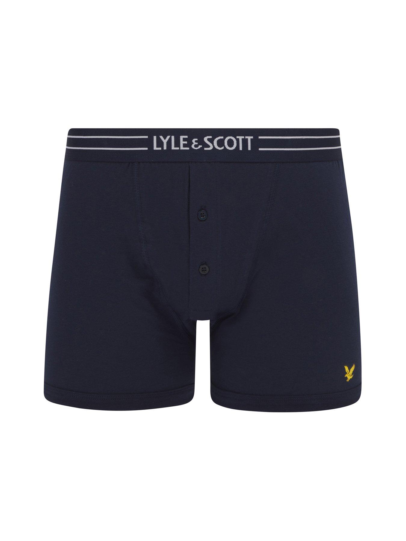 Image 2 of 3 of Lyle & Scott Lyle &amp; Scott Humphrey Boxer and Sock Gift Set